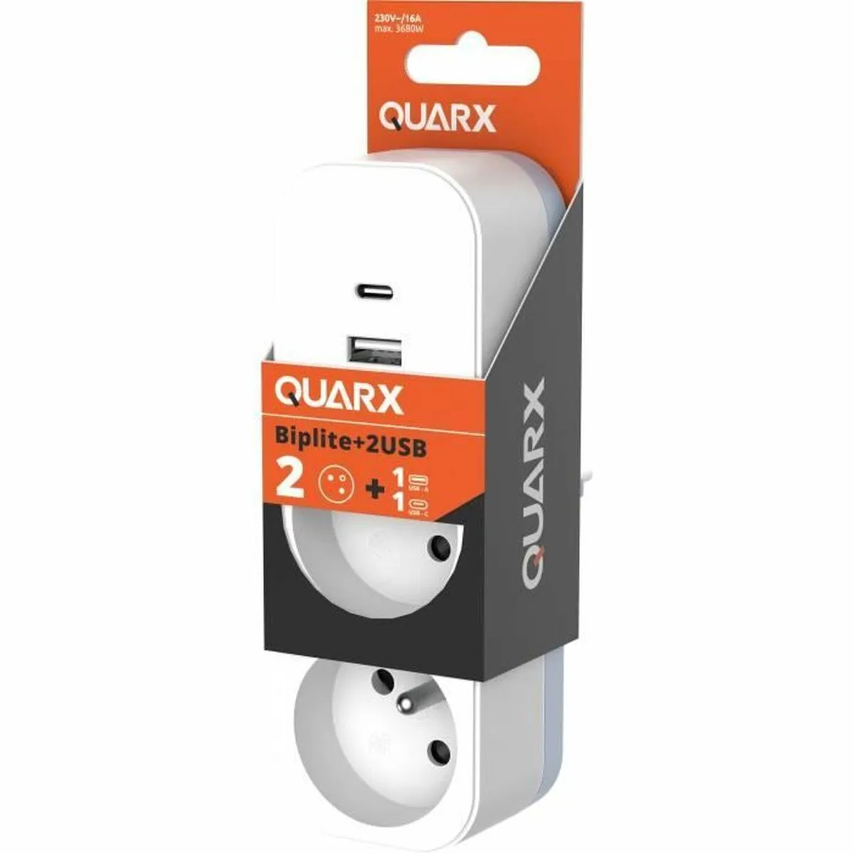 Rallonge 2 prises schuko avec interrupteur quarx 3680 w s7101750655. Chez Diaytar, chaque achat est une expérience unique. Explorez notre sélection premium !