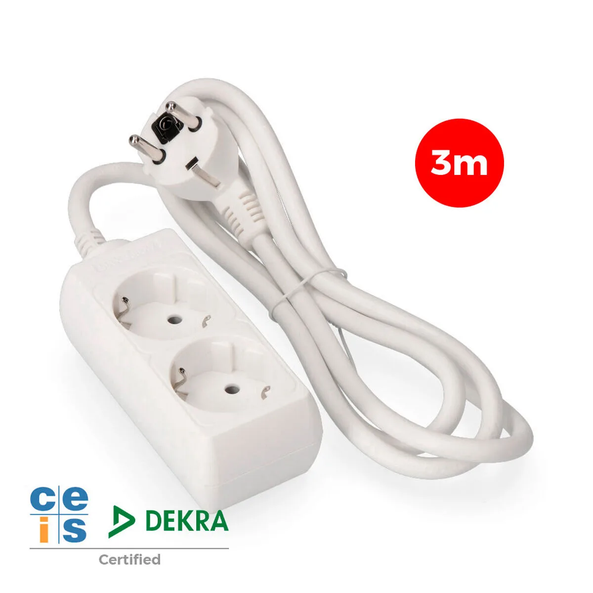 Rallonge 2 prises schuko sans interrupteur edm 41017 schuko 3 m s790409190. Innovation, style et qualité : les trois piliers de l'expérience Diaytar.