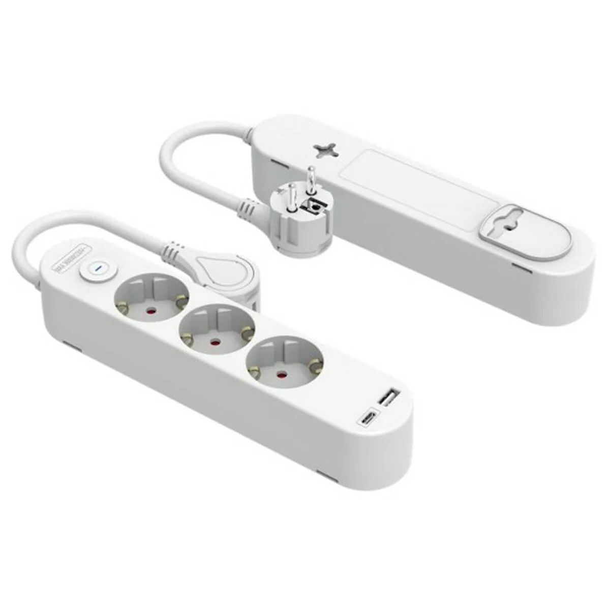Rallonge 3 prises schuko avec interrupteur silver electronics 48643 s045644138. Votre style, votre personnalité, nos produits : bienvenue chez Diaytar !