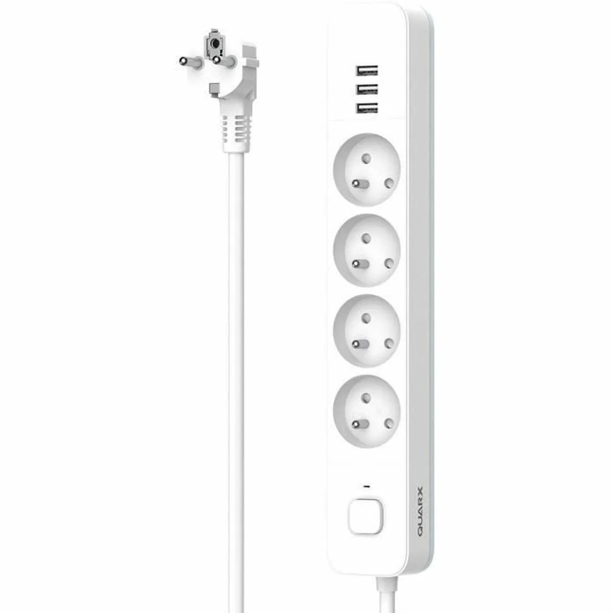 Rallonge 4 prises schuko avec interrupteur quarx 1 5 m s7101749644. Votre garde-robe mérite le style Diaytar - Découvrez nos nouveautés !