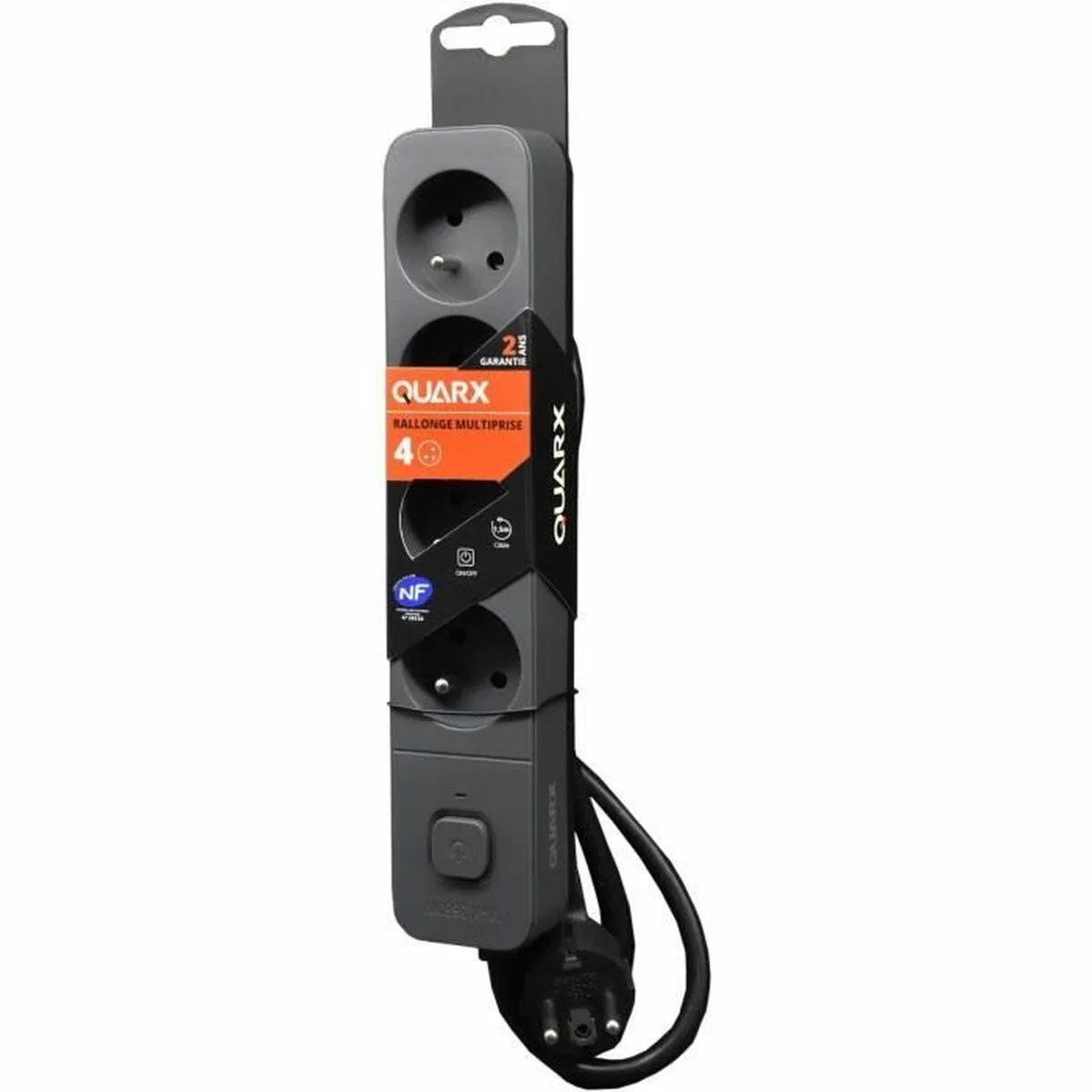 Rallonge 4 prises schuko avec interrupteur quarx 1 5 m s7101749756. Exprimez votre personnalité avec les accessoires tendance de Diaytar.