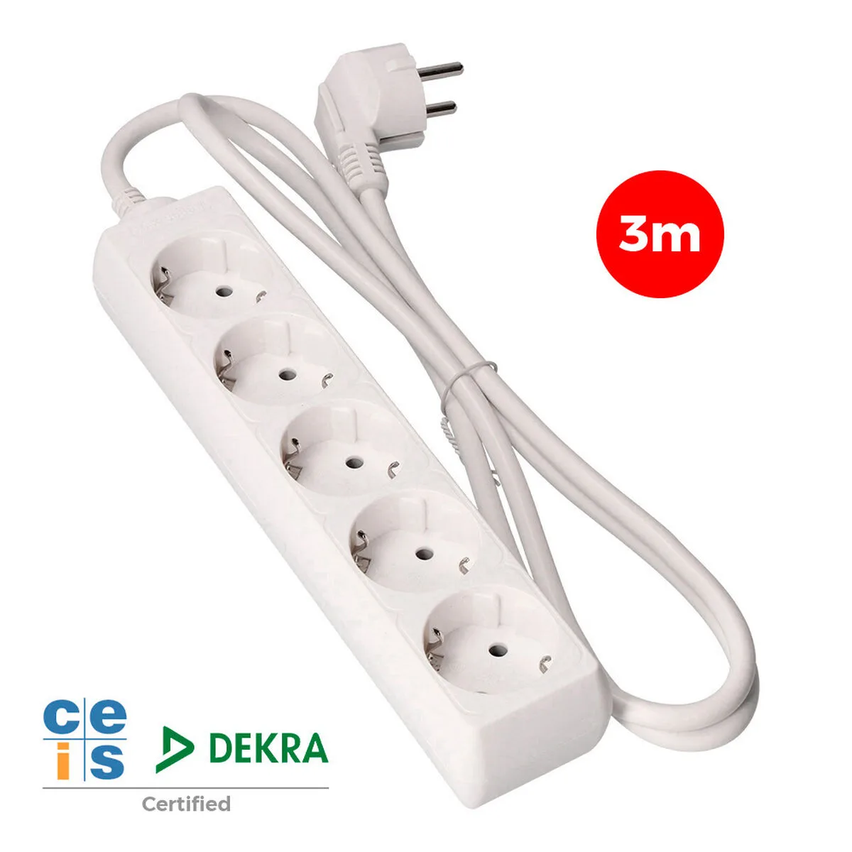Rallonge 5 prises schuko sans interrupteur edm 41035 schuko 3 m s791575637. Diaytar : Votre guide shopping pour une sélection exigeante de produits tendance, technologiques et domestiques