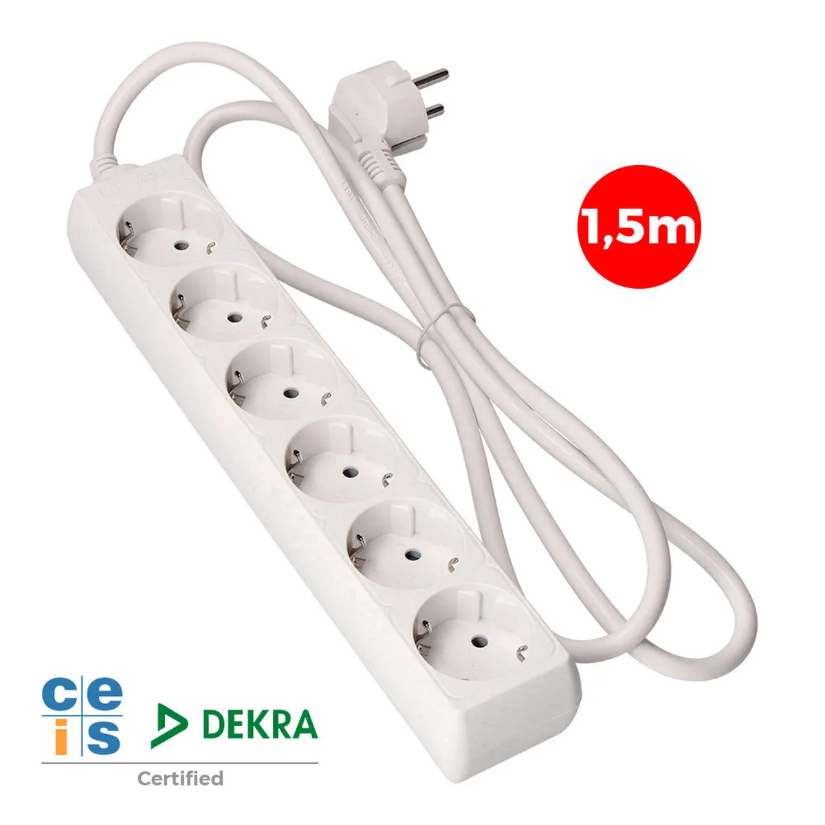 Rallonge 6 prises schuko sans interrupteur edm 41006 schuko 1 5 m s791574514. Diaytar cultive l'art du bien-être à travers ses produits soigneusement choisis.