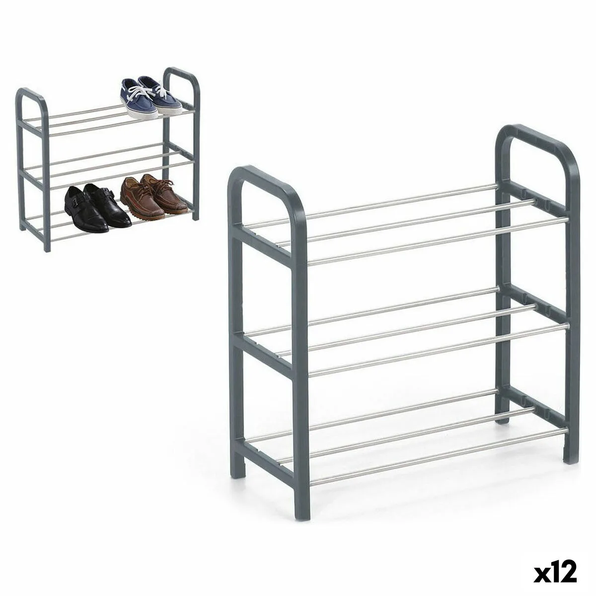 Range chaussures confortime metal 3 niveaux 40 x 19 x 44 cm 40 x 19 x 44 cm s223140633. Osez l'originalité avec les créations mode exclusives de Diaytar.