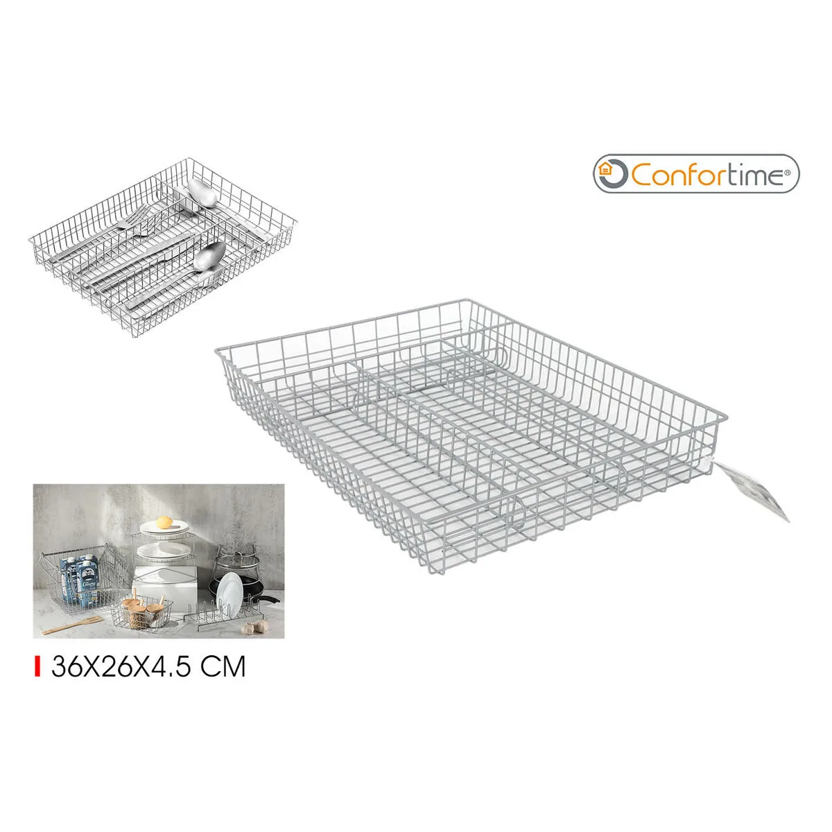 Range couverts confortime 36 x 26 x 4 5 cm 10 unites s223581338. Nous avons créé Diaytar pour être le point de repère dans le paysage souvent confuse du e-commerce généraliste.