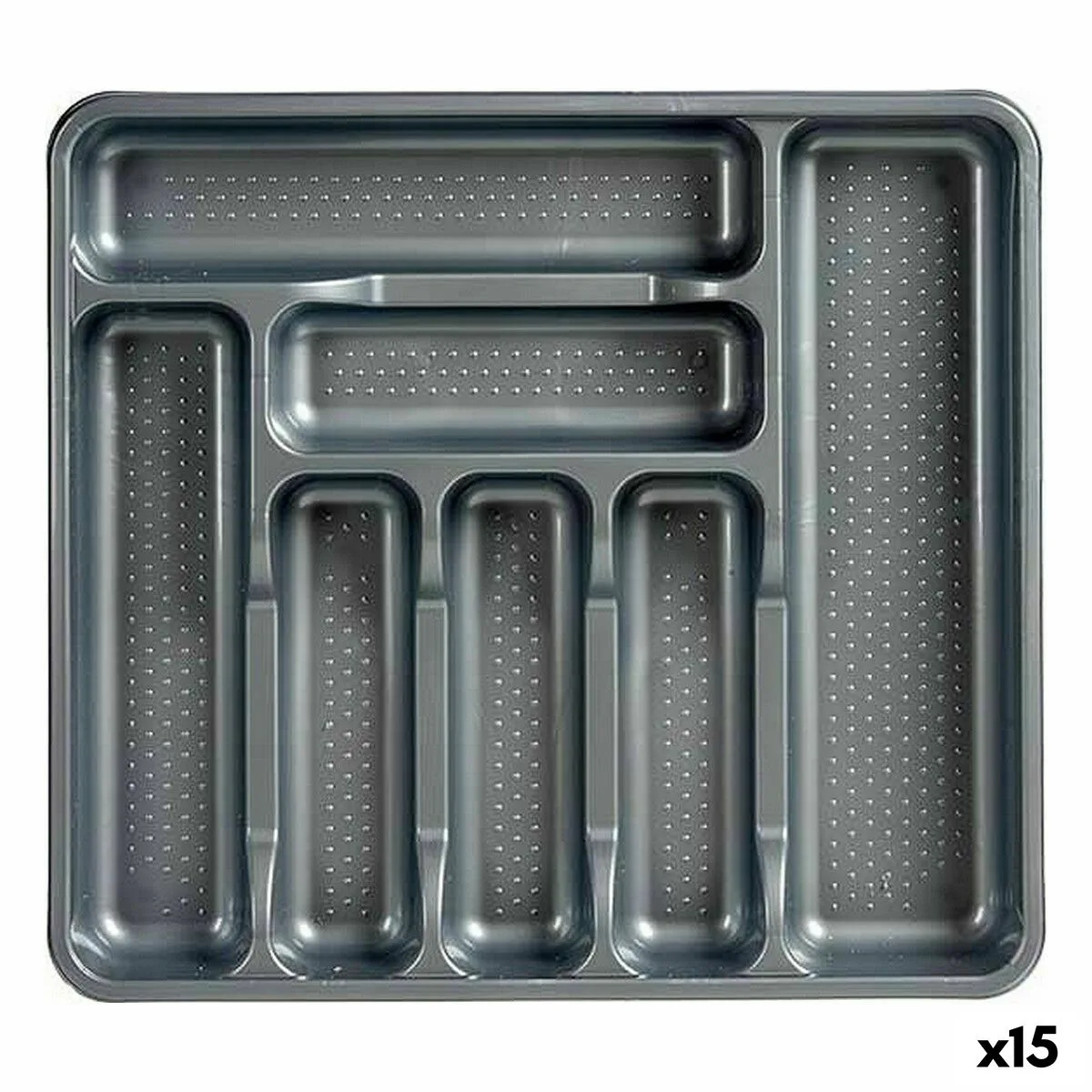 Range couverts kinvara 041188 gris plastique 39 x 5 x 42 5 cm 15 unites s362468735. Diaytar : Votre portail vers un monde de produits où la frontière entre l'essentiel et le superflu devient délicieusement floue