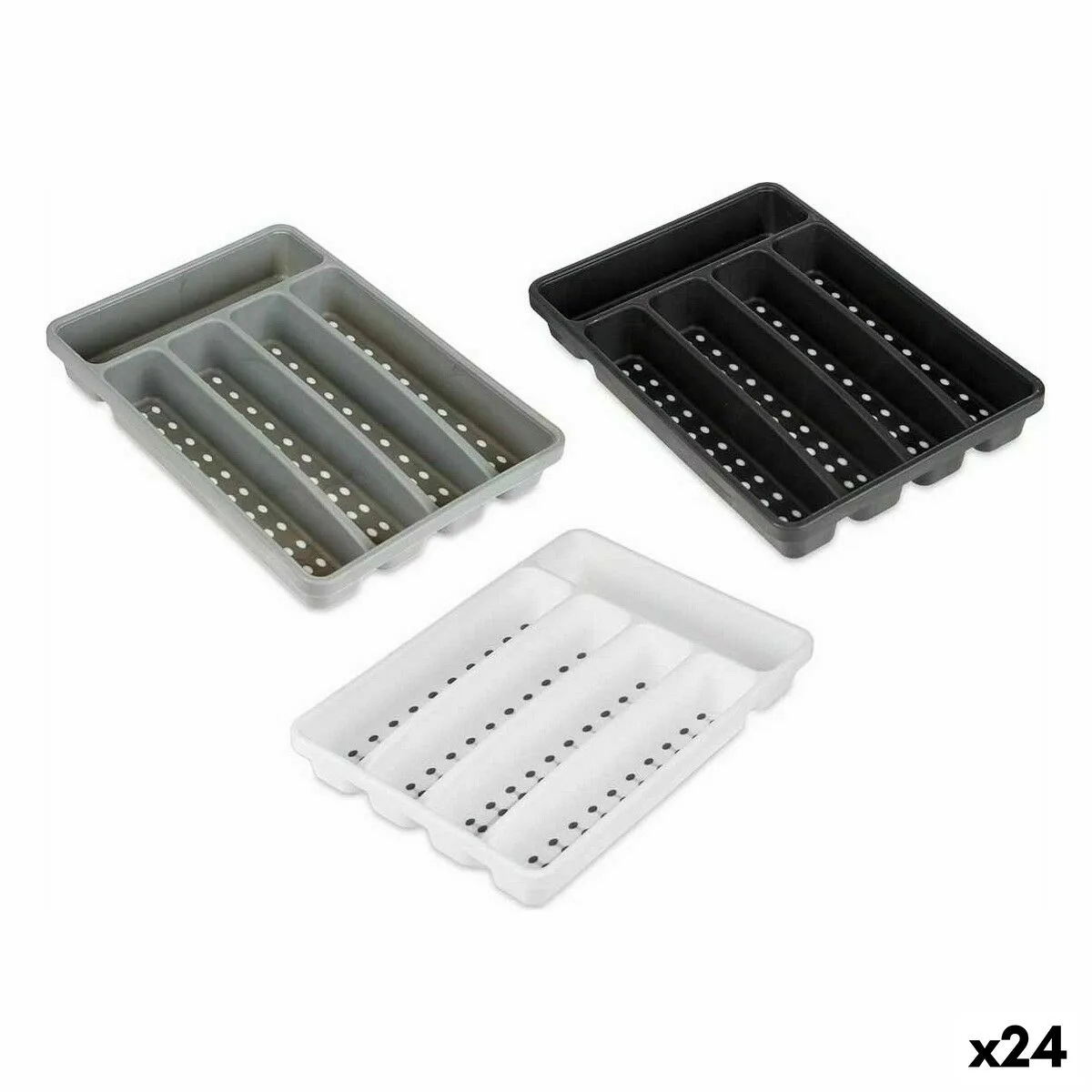 Range couverts kinvara cn19128 1 blanc noir polypropylene 22 5 x 4 5 x 32 cm 24 unites s362349848. Bienvenue sur Diaytar, où le shopping généraliste devient une chasse au trésor pour produits tendance et innovants