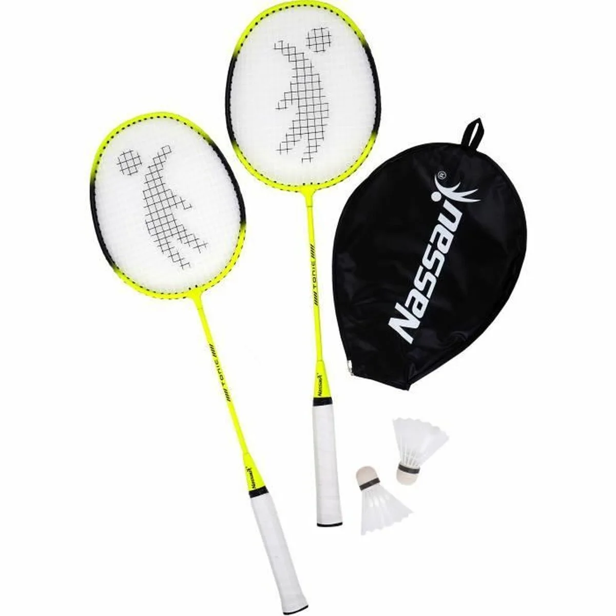 Raquette de badminton nassau 2 unites s7101559450. Notre mantra chez Diaytar : un produit, un sourire. Nous mesurons notre succès à votre satisfaction instantanée.