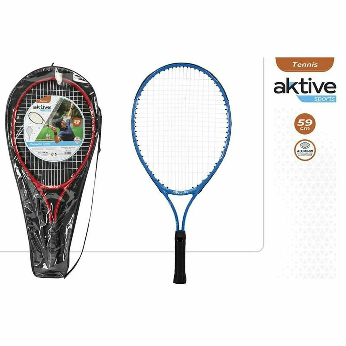 Raquette de tennis aktive bleu rouge 59 cm enfant s241625149. Notre équipe chez Diaytar est une brigade de passionnés, toujours en chasse pour dénicher la perle rare qui vous fera vibrer.