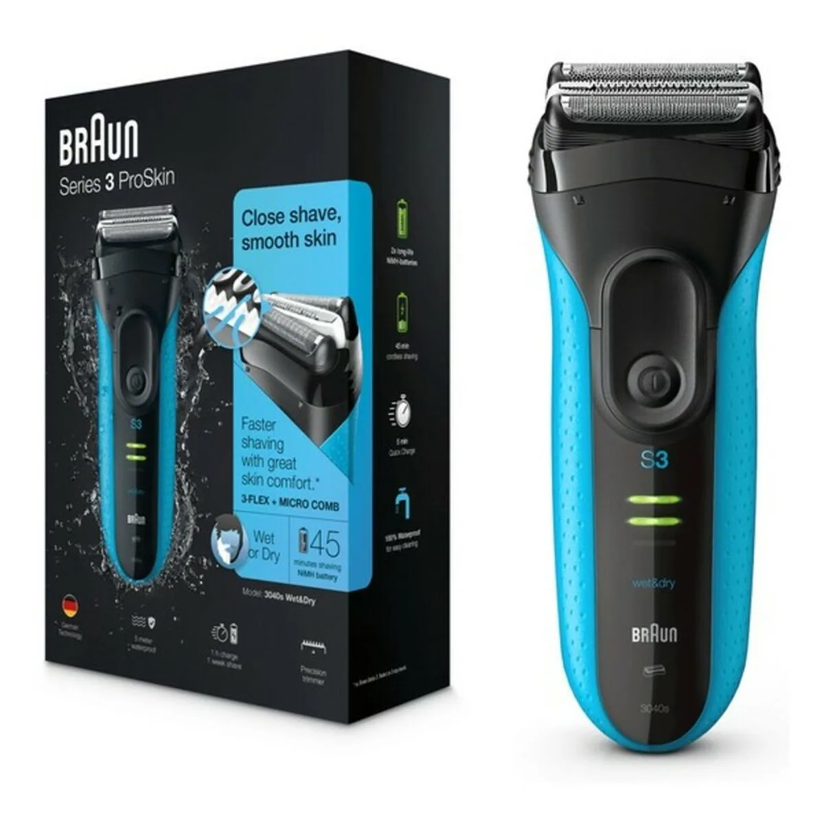 Rasoir electrique braun 3040s bleu s715345975. L'esprit Diaytar : une curiosité insatiable pour dénicher les produits généraux et électroniques qui feront demain