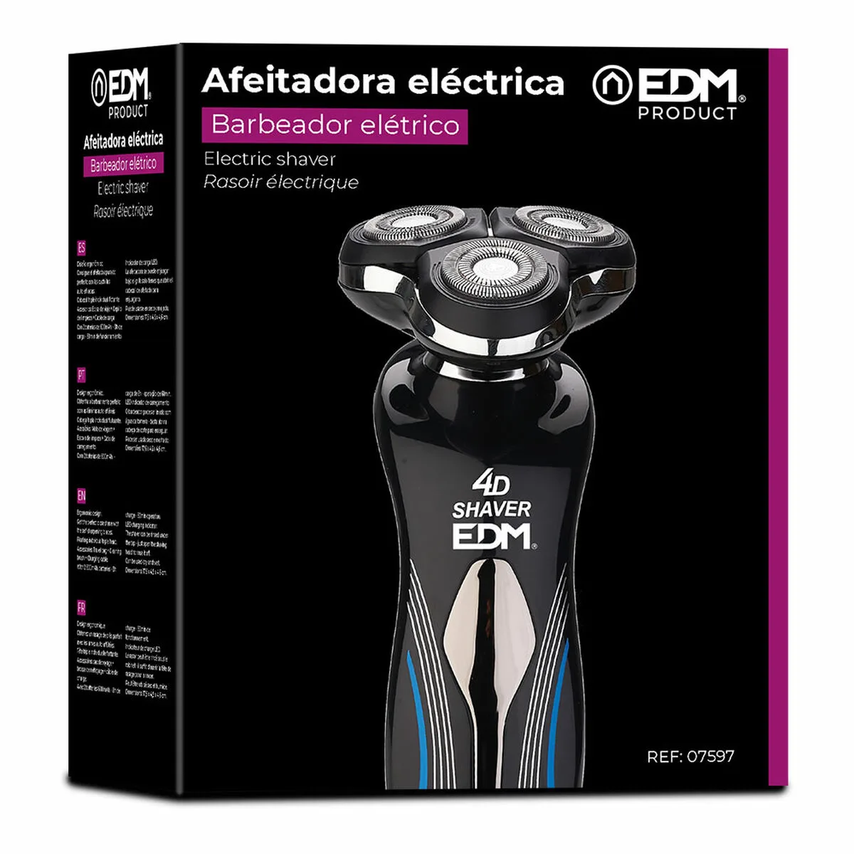 Rasoir electrique edm 07597 s790232224. Diaytar a fait le pari de la transparence : nous vous disons tout sur l'origine et la conception de nos produits.