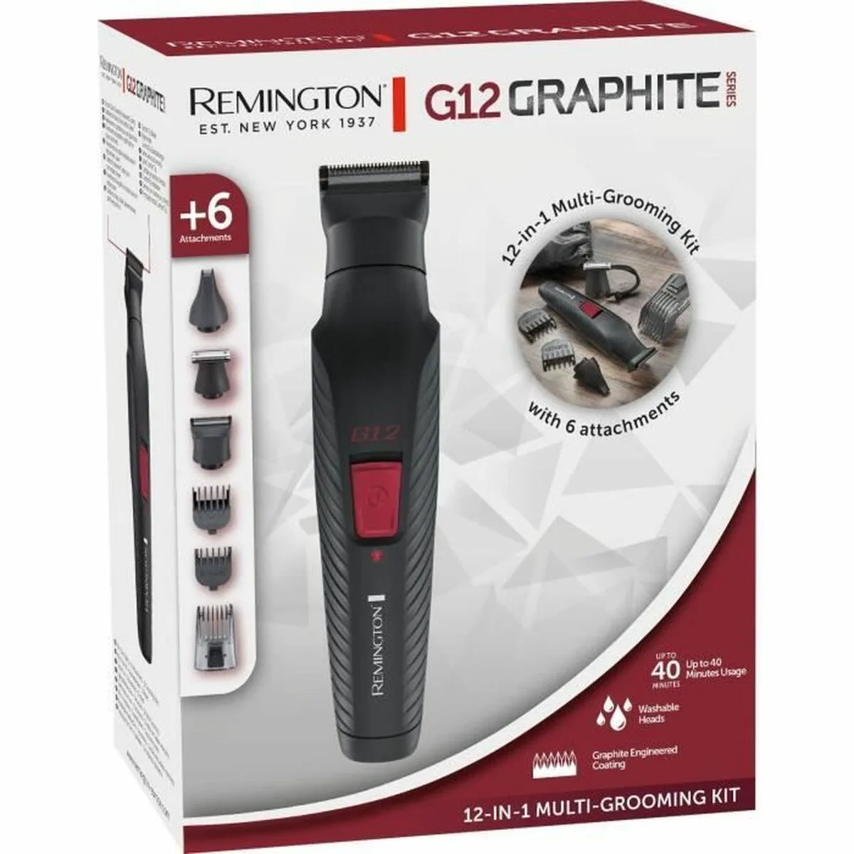 Rasoir electrique remington g12 graphite series s7101249455. Découvrez l'univers Diaytar - Des milliers de produits sélectionnés avec soin pour vous.