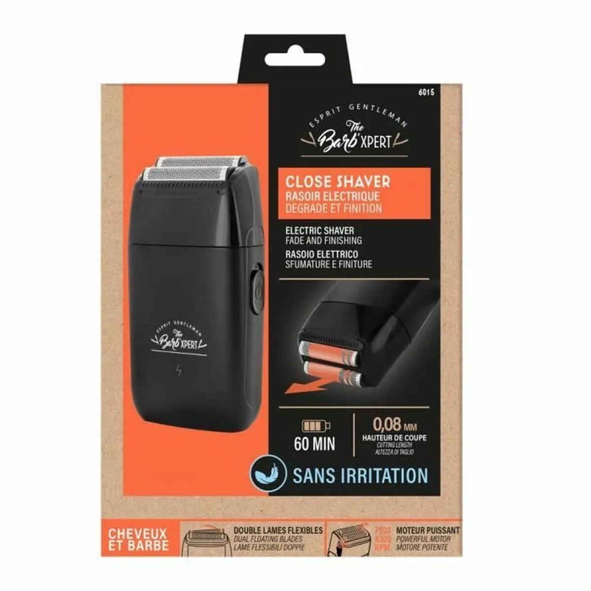 Rasoir electrique the barb xpert 6015 s719779995. Diaytar, c'est l'alchimie parfaite entre la froide efficacité de la tech et la chaleur rassurante des produits de qualité.