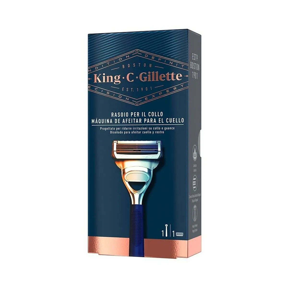 Rasoir king c gillette neck razor bleu s058540051. Diaytar, c'est l'assurance de produits qui durent, tant dans leur construction que dans leur style intemporel.