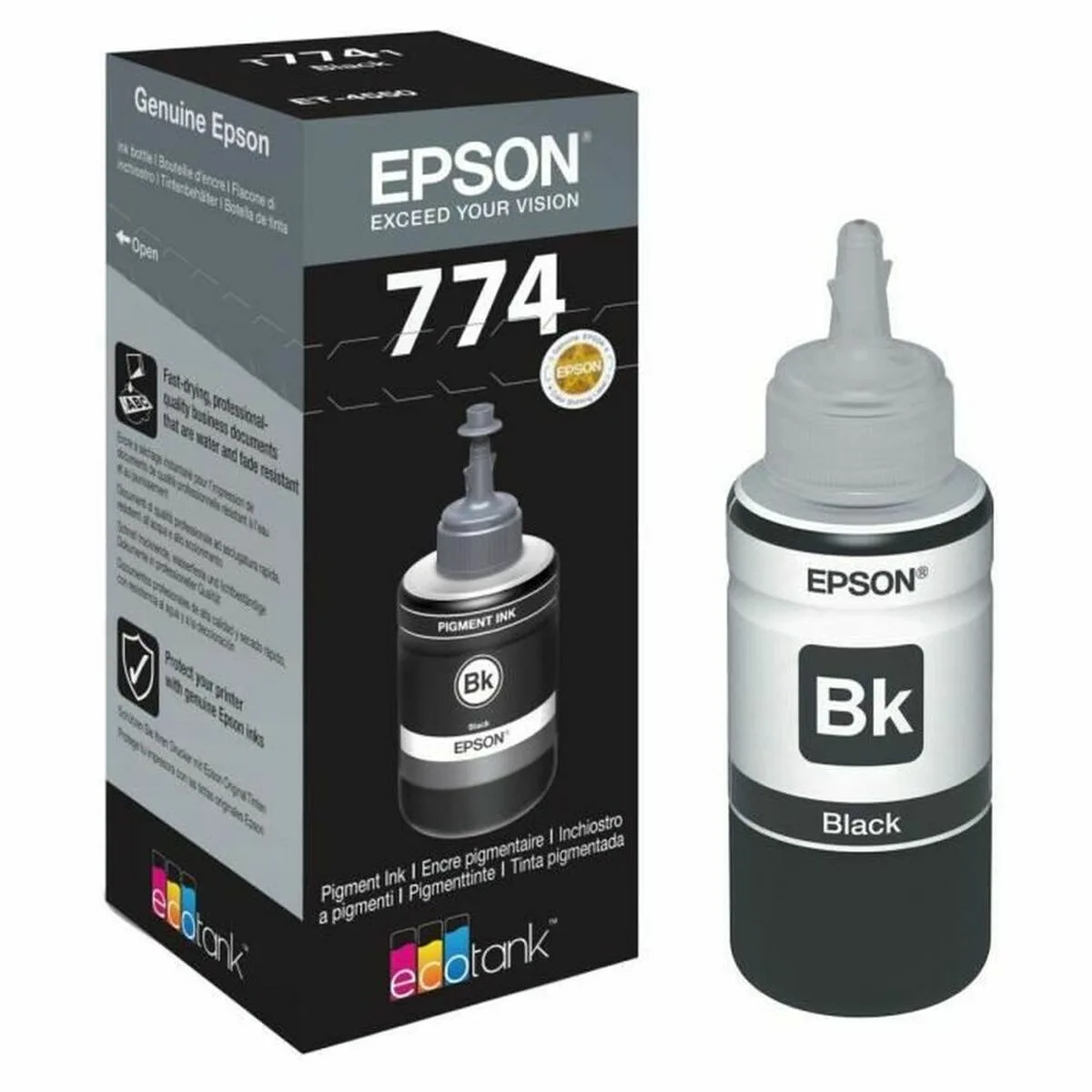 Recharge d encre epson 774 noir m050627315. Diaytar, c'est la certitude de faire un choix judicieux. Chaque produit dans notre catalogue a passé nos tests exigeants.
