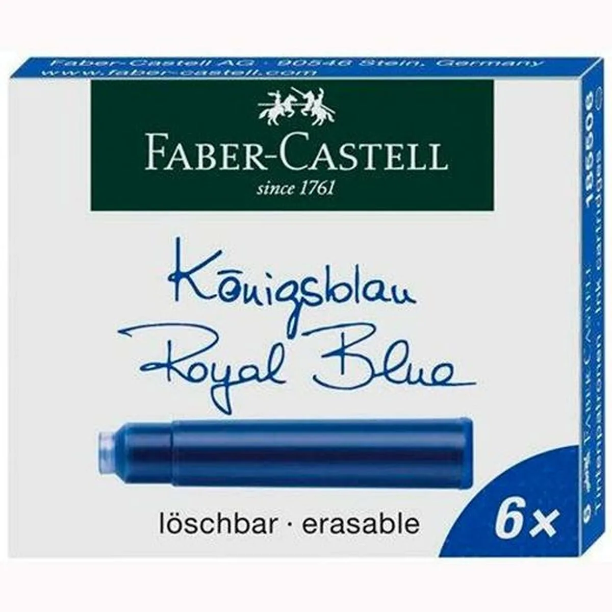 Recharge d encre faber castell 185506 bleu fonce cartouche crayon stylo calligraphique 10 unites s842178933. Diaytar est le trait d'union entre le monde de la tech et celui du lifestyle, pour une expérience utilisateur sans faille.
