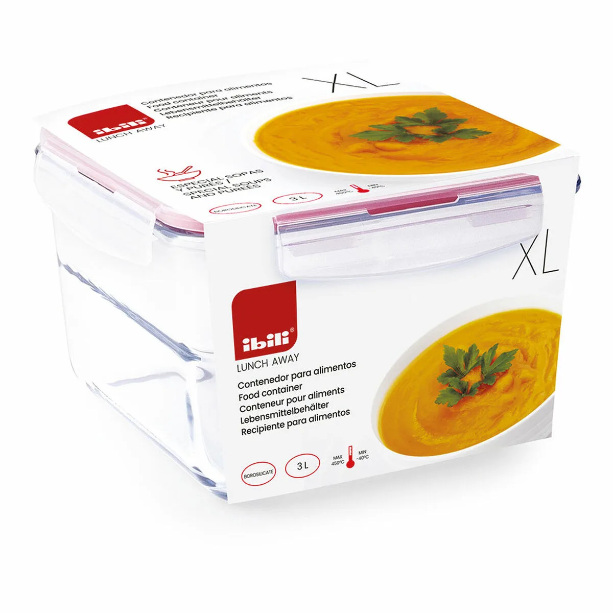 Recipient de conservation des aliments ibili xl 754833 verre borosilicate 3 l s792438341. Diaytar a été conçu pour ceux qui refusent le compromis. Ici, chaque produit est une victoire du qualitatif sur le quantitatif.