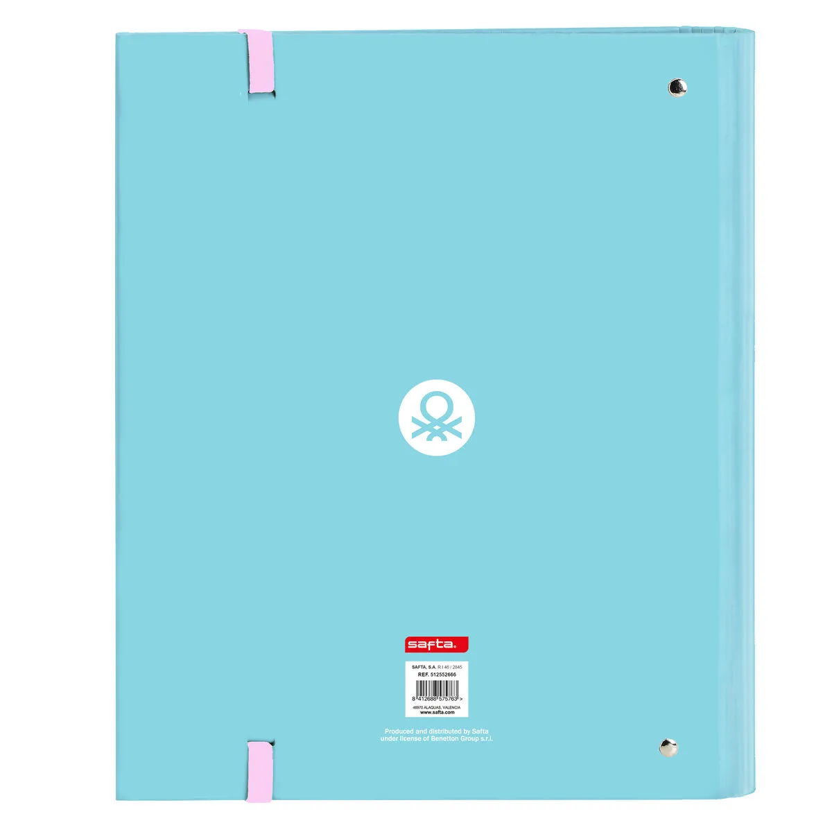 Reliure a anneaux benetton unique rose turquoise 27 x 32 x 3 5 cm s431211938. Avec Diaytar, profitez d'une sélection généraliste qui a du caractère et qui reflète les aspirations de notre époque