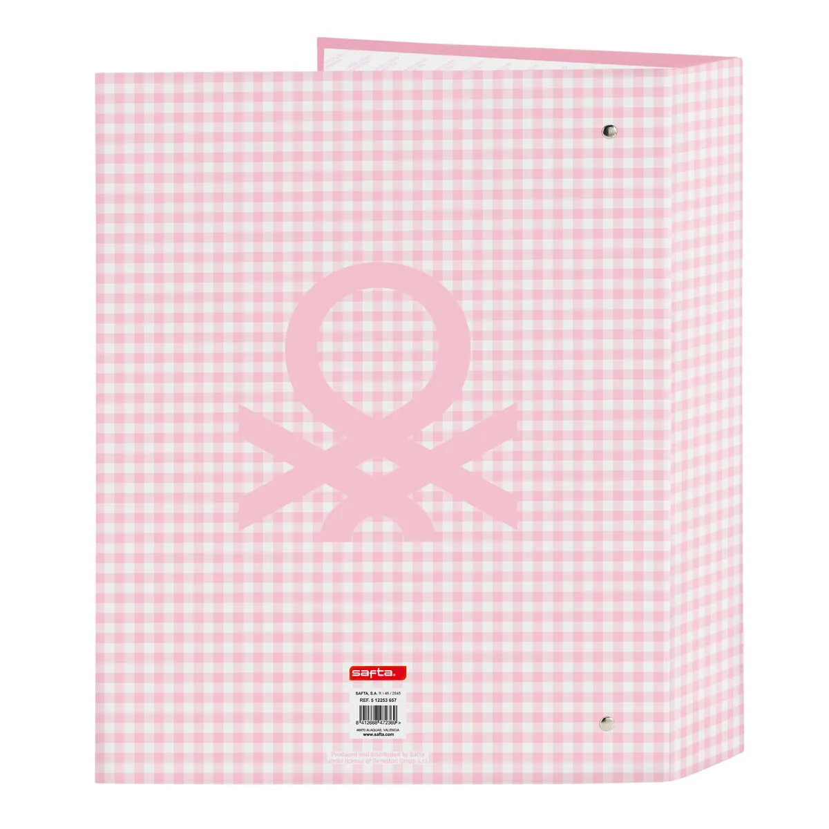 Reliure a anneaux benetton vichy rose a4 27 x 33 x 6 cm s430633255. Diaytar s'adresse aux esprits modernes en quête de produits qui allient performance technologique et design épuré