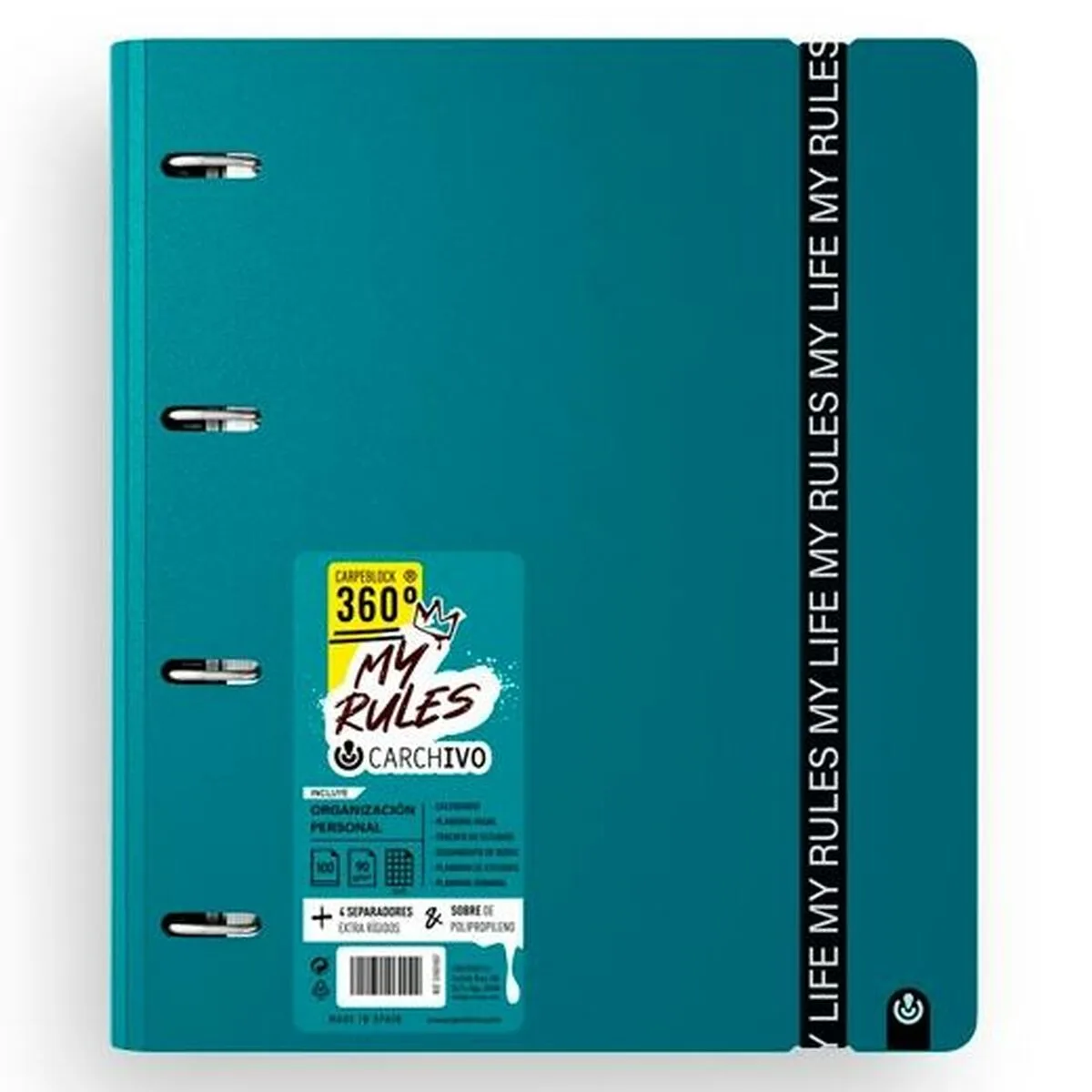 Reliure a anneaux carchivo carpeblock 360 my rules vert fonce a4 8 unites s843972237. Nous avons bâti Diaytar sur un principe simple : offrir le meilleur des produits généraux et électroniques sans élitisme