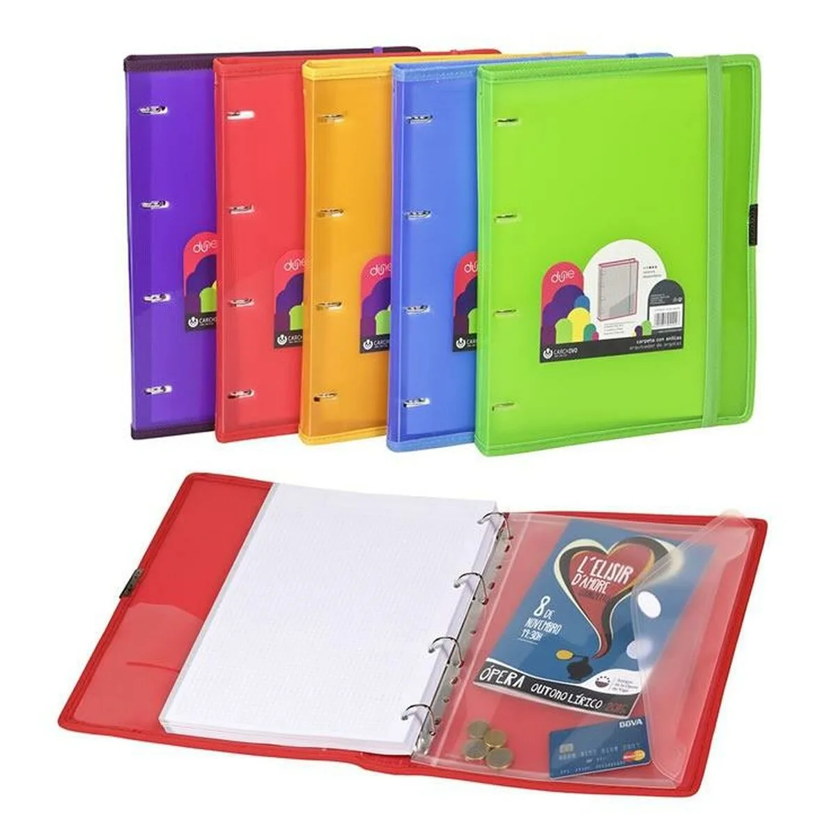 Reliure a anneaux carchivo carpeblock dune multicouleur a5 s840332297. Diaytar révolutionne votre expérience d'achat en ligne avec une curation unique de produits tendance, high-tech et lifestyle