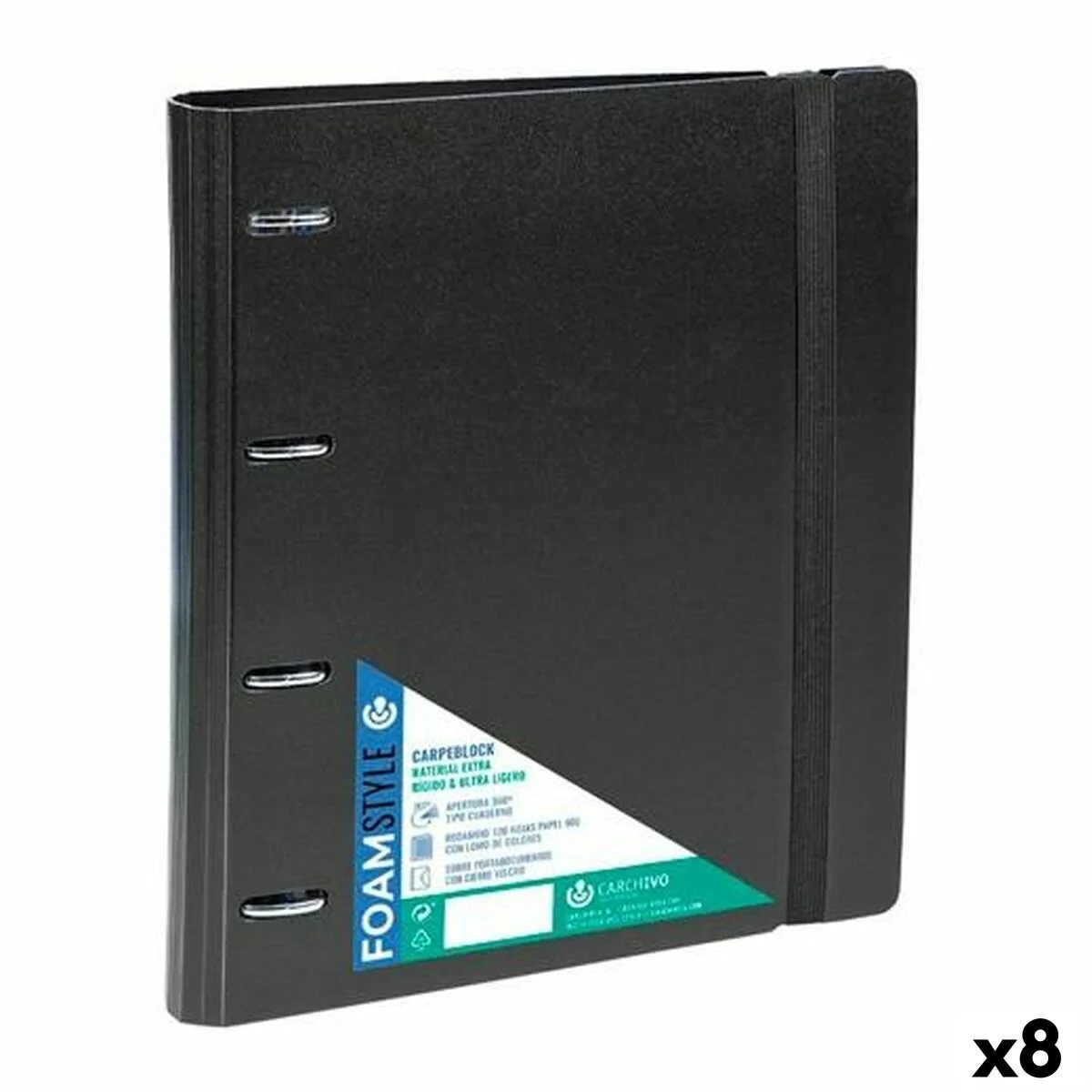 Reliure a anneaux carchivo carpeblock noir a4 8 unites s843517086. Notre ambition chez Diaytar : être la source la plus fiable pour vos achats de produits généraux et high-tech tendance