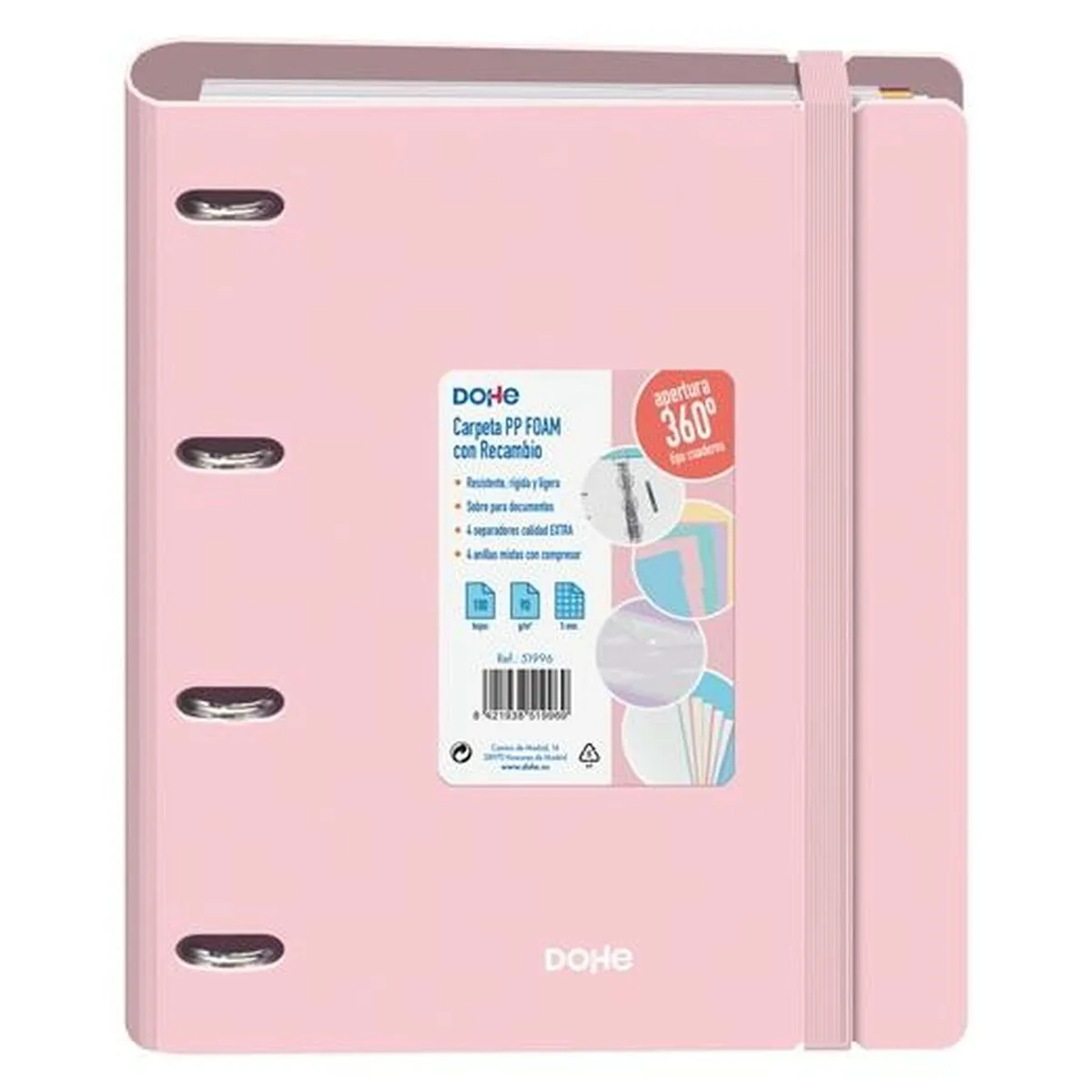Reliure a anneaux dohe rose a4 12 unites s843983934. Nous sommes Diaytar, les architectes de votre espace de vie en ligne, meublé avec les meilleurs produits du moment