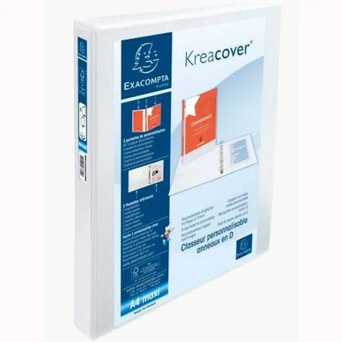 Reliure a anneaux exacompta kreacover blanc a4 10 unites s844102987. Tendance, confort et qualité : la trilogie gagnante de Diaytar Mode.