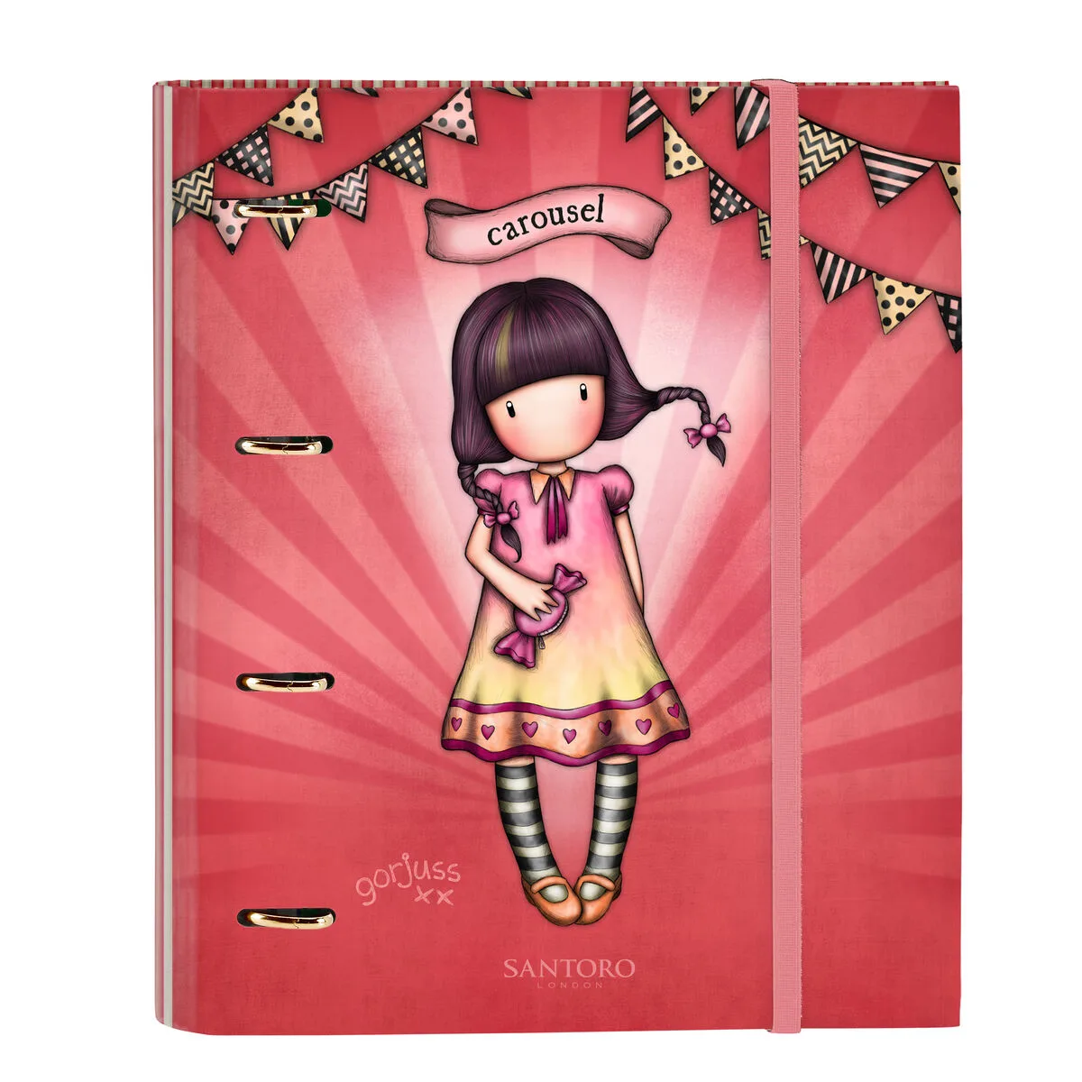 Reliure a anneaux gorjuss carousel saumon 27 x 32 x 3 5 cm s430659822. Chez Diaytar, nous fusionnons l'utile à l'agréable avec une gamme complète de produits soigneusement choisis pour leur design et leur fonctionnalité
