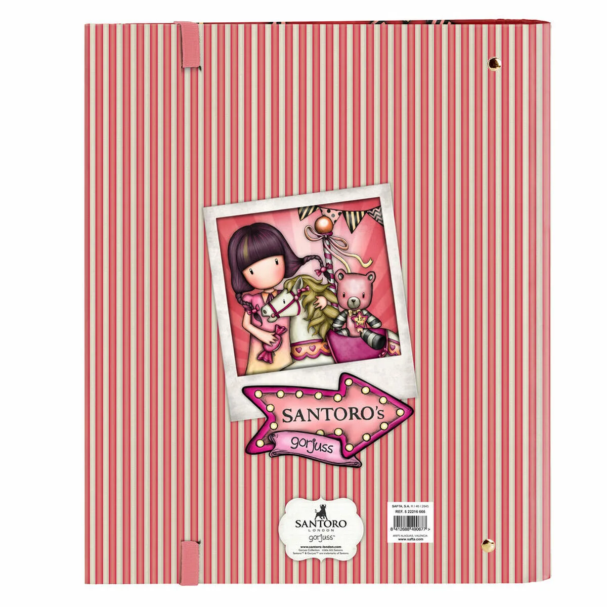 Reliure a anneaux gorjuss carousel saumon 27 x 32 x 3 5 cm s430659896. Bienvenue dans le futur du shopping. Diaytar utilise la data pour anticiper vos besoins, mais garde la magie de la surprise.