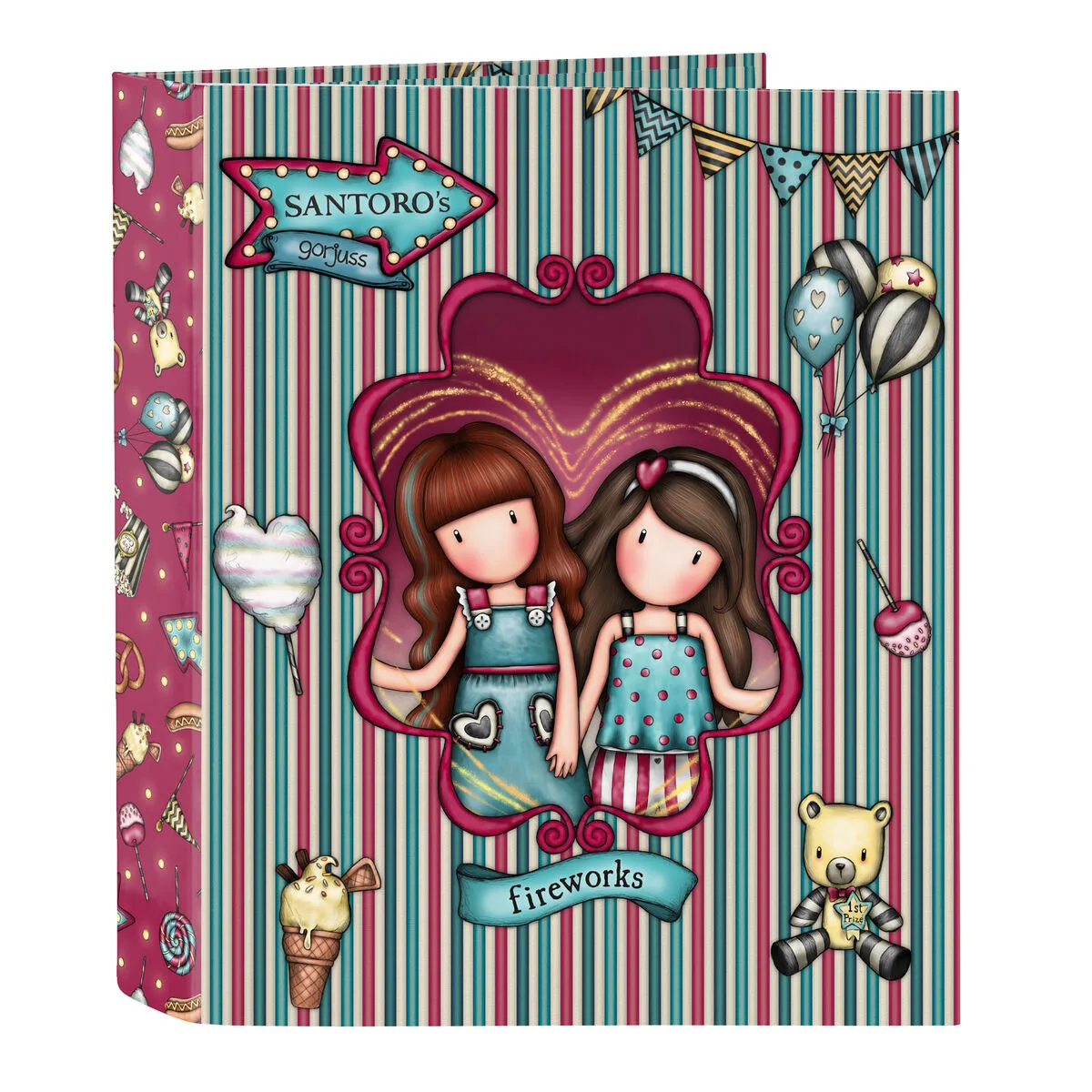 Reliure a anneaux gorjuss fireworks bordeaux a4 27 x 33 x 6 cm s430668837. Bien plus qu'un simple site, Diaytar est une expérience de découverte permanente de produits utiles, beaux et novateurs