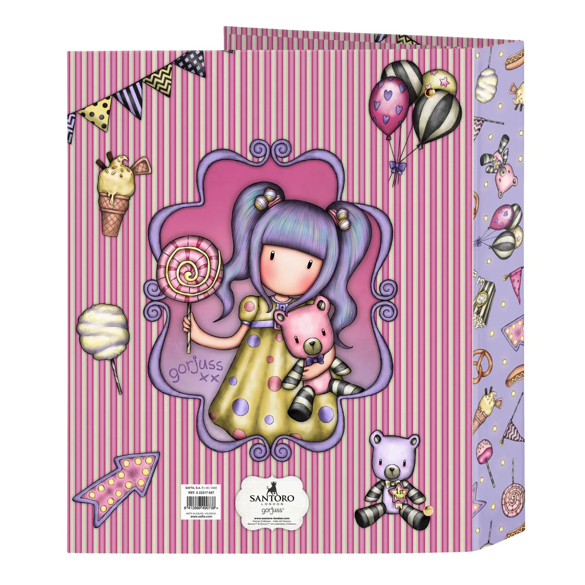 Reliure a anneaux gorjuss first prize lila a4 27 x 33 x 6 cm s430664915. Diaytar, c'est la certitude de dénicher la perle rare, qu'il s'agisse d'un produit électronique de pointe ou d'un accessoire tendance
