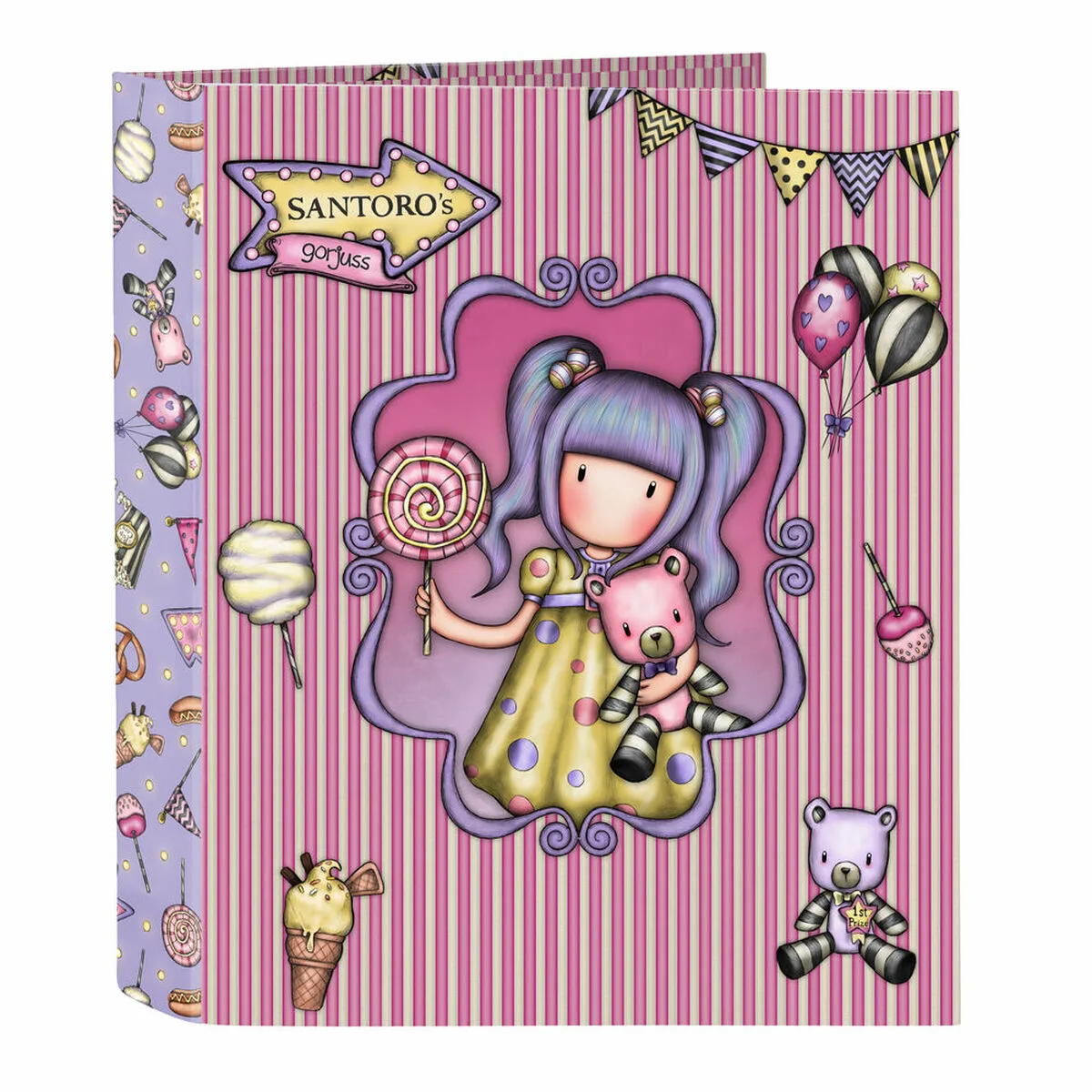 Reliure a anneaux gorjuss first prize lila a4 27 x 33 x 6 cm s430664962. Votre vie, simplifiée et stylisée par Diaytar et sa collection de produits essentiels et innovants