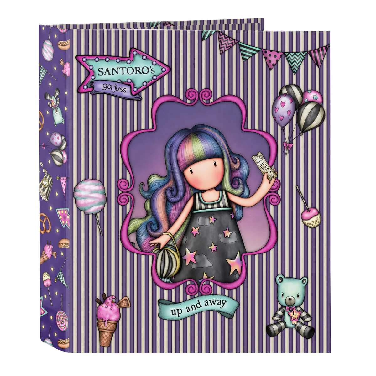 Reliure a anneaux gorjuss up and away violet a4 27 x 33 x 6 cm s430672916. Diaytar puise sa force dans sa capacité à sans cesse renouveler son offre avec des produits généraux frais et inattendus