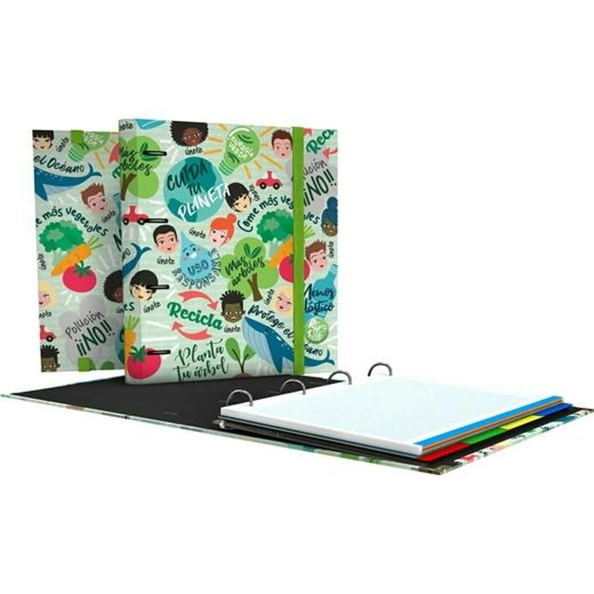 Reliure a anneaux grafoplas carpebook revolution green vert a4 2 unites s842456053. Diaytar, c'est la convergence entre votre style unique et notre sélection infinie de produits qui lui correspondent.