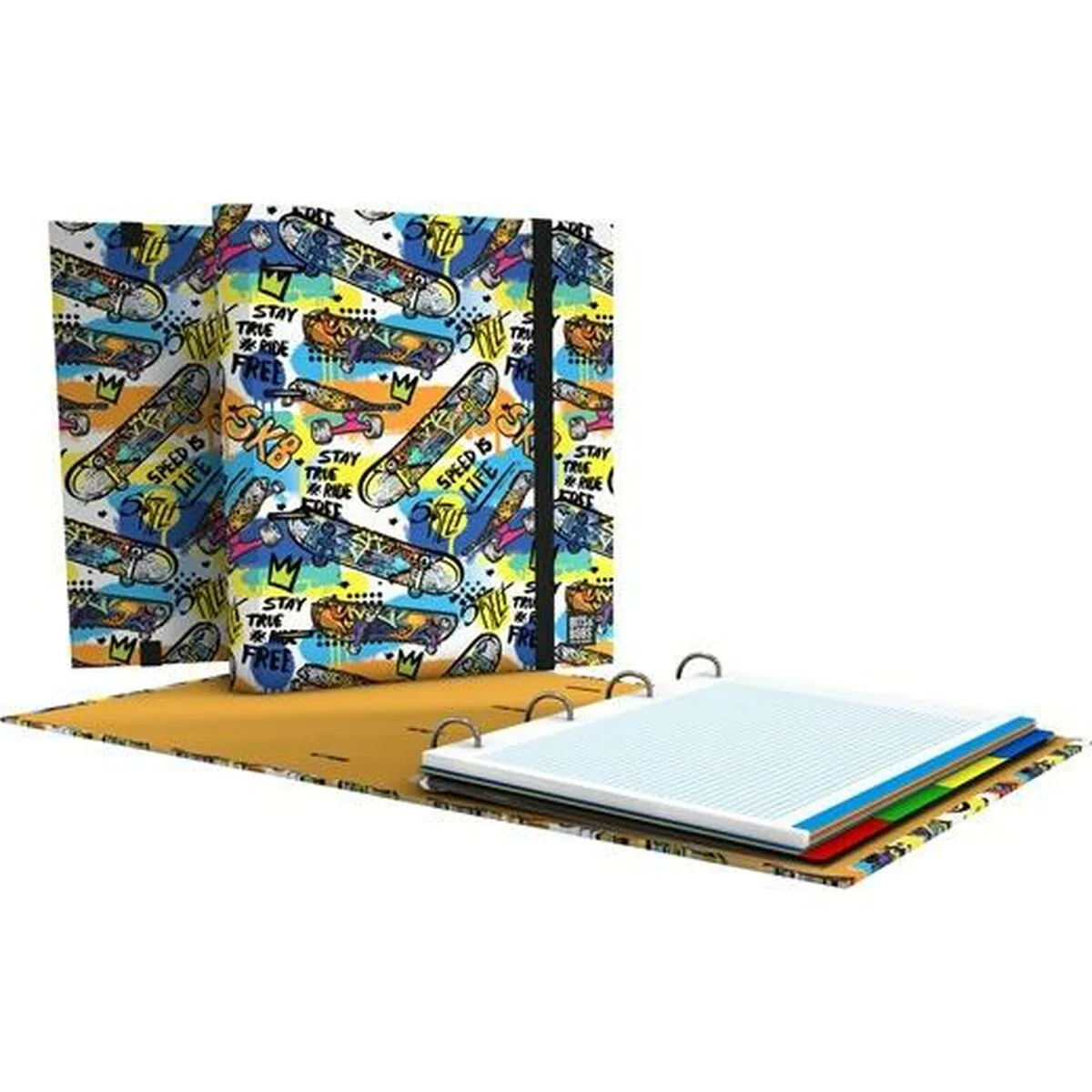 Reliure a anneaux grafoplas carpebook street multicouleur a4 2 unites s842457068. Plongez dans l'univers Diaytar où chaque produit raconte une histoire.