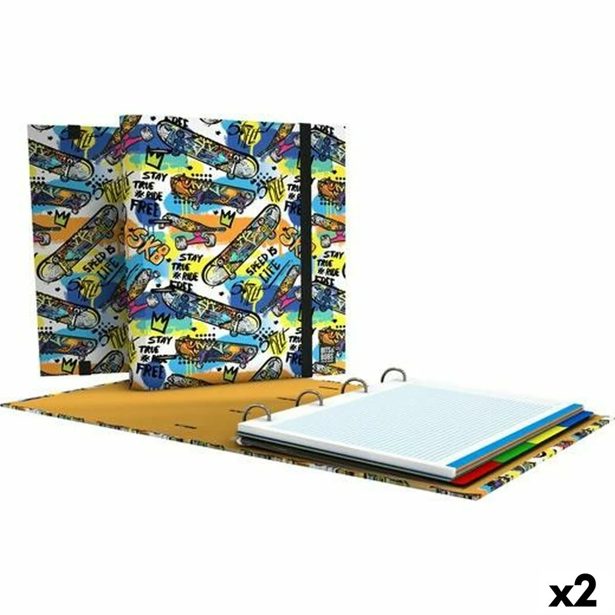 Reliure a anneaux grafoplas carpebook street multicouleur a4 2 unites s842457086. Diaytar, c'est votre partenaire de confiance pour construire un quotidien plus fluide, plus beau, et plus inspirant.