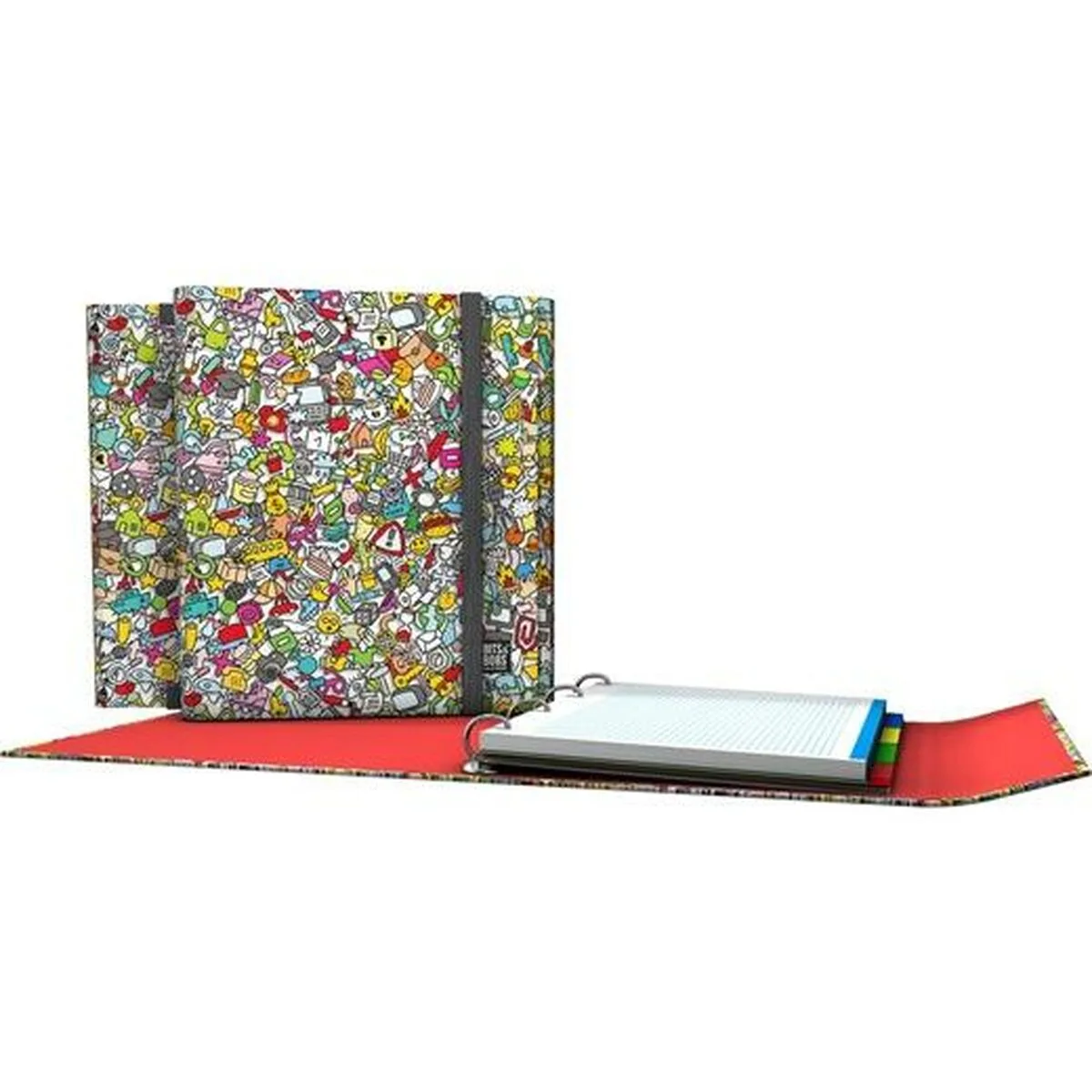 Reliure a anneaux grafoplas carpeplus icons multicouleur a4 2 unites s842462543. Exprimez votre personnalité avec les accessoires tendance de Diaytar.