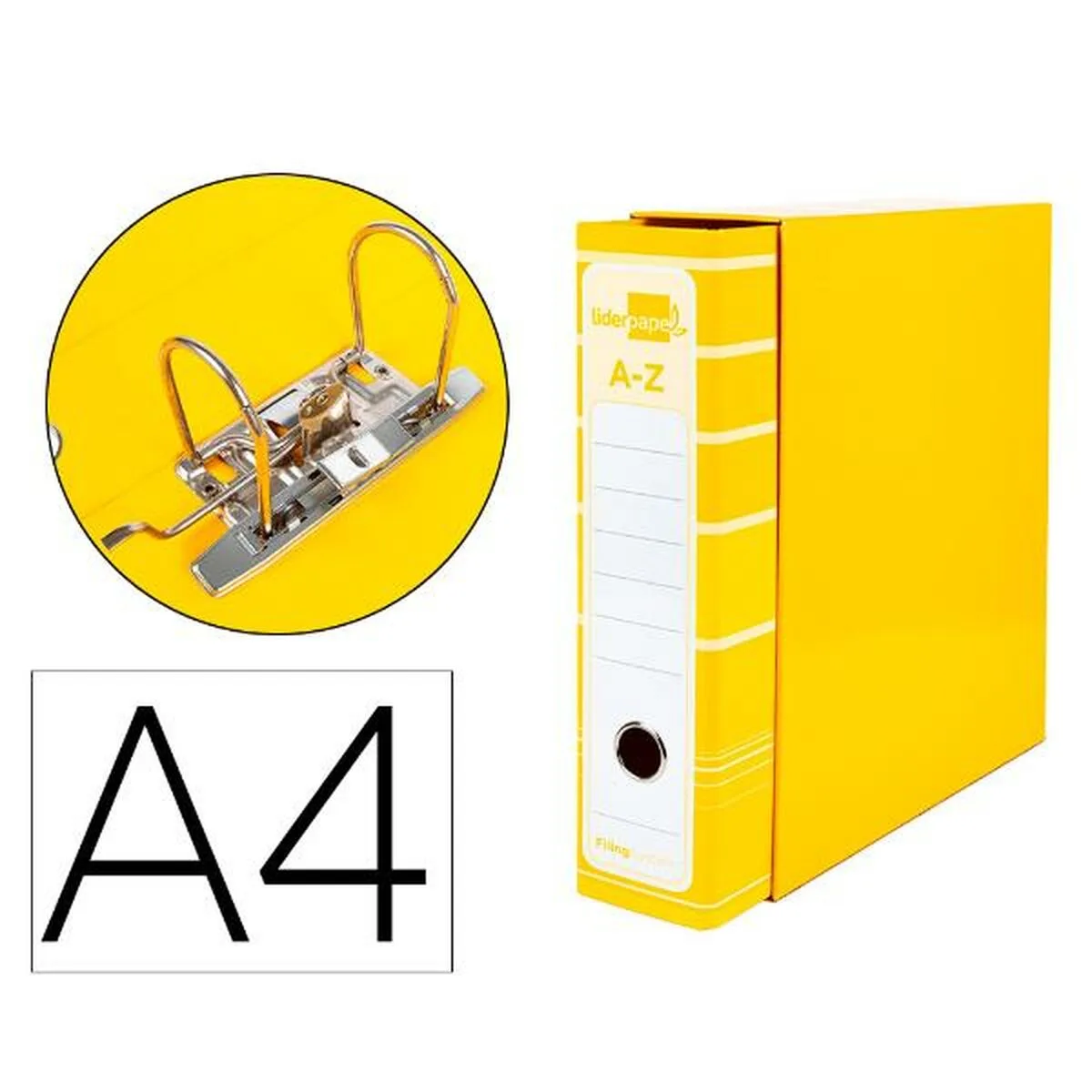 Reliure a anneaux liderpapel az13 jaune a4 1 unite s7718120839. Innovation, style et qualité : les trois piliers de l'expérience Diaytar.