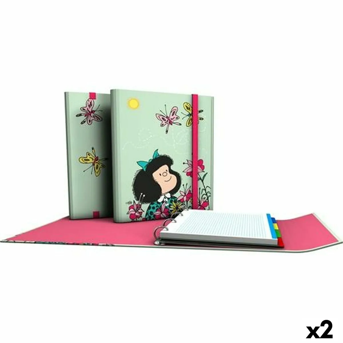 Reliure a anneaux mafalda carpeplus vert a4 2 unites s842462685. Diaytar, le reflect de vos envies multiples : une gamme de produits soigneusement composée pour sa diversité et sa pertinence
