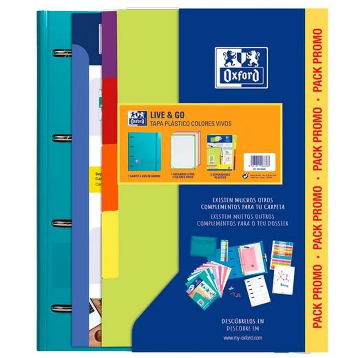 Reliure a anneaux oxford europeanbinder live go multicouleur a4 10 unites s843912651. Votre garde-robe mérite le style Diaytar - Découvrez nos nouveautés !