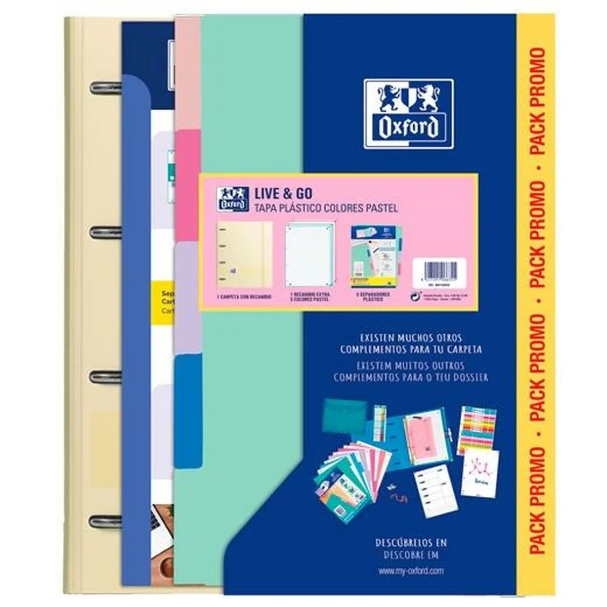 Reliure a anneaux oxford europeanbinder live go pastel multicouleur a4 10 unites s843912442. Chez Diaytar, nous ne vendons pas que des produits, nous proposons des solutions, du rêve et un peu de magie au quotidien