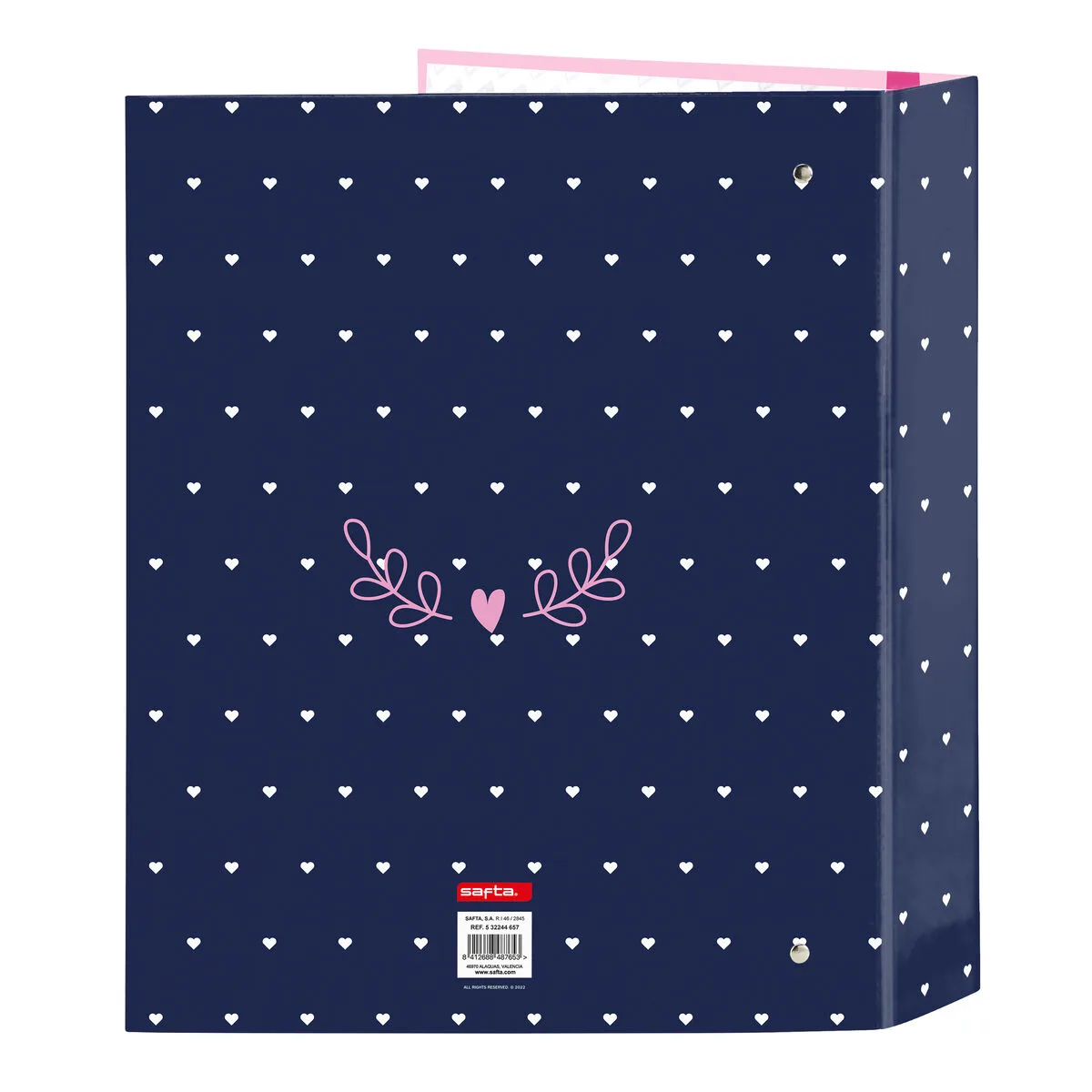 Reliure a anneaux safta paris rose blue marine a4 27 x 33 x 6 cm s431010439. Diaytar ne stocke pas des produits, il collectionne des pièces uniques pour enrichir votre quotidien.