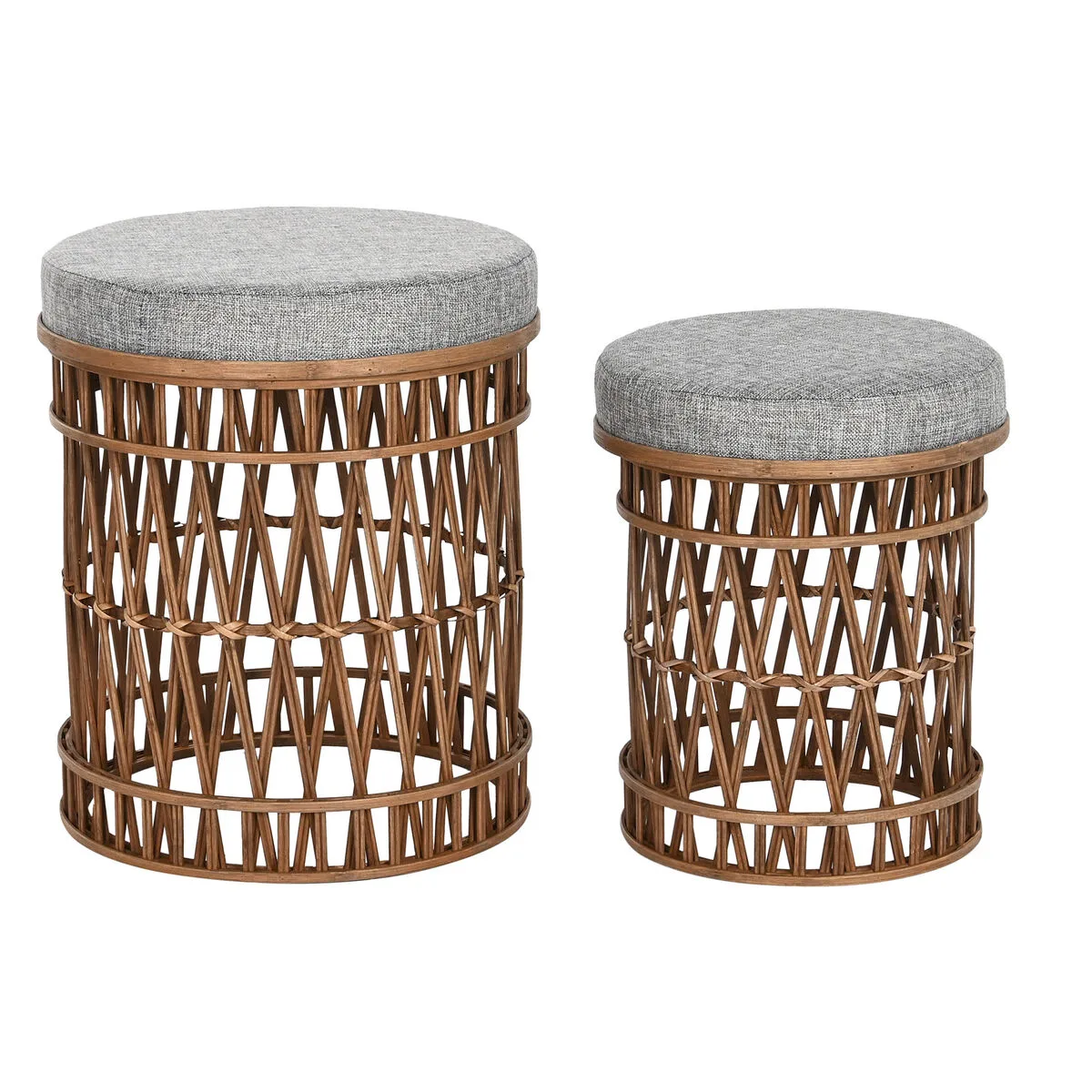 Repose pied dkd home decor 40 x 40 x 48 cm gris marron bambou tropical s304420027. Diaytar, c'est le cocktail parfait entre l'esprit start-up et l'expertise d'un grand commerçant généraliste.