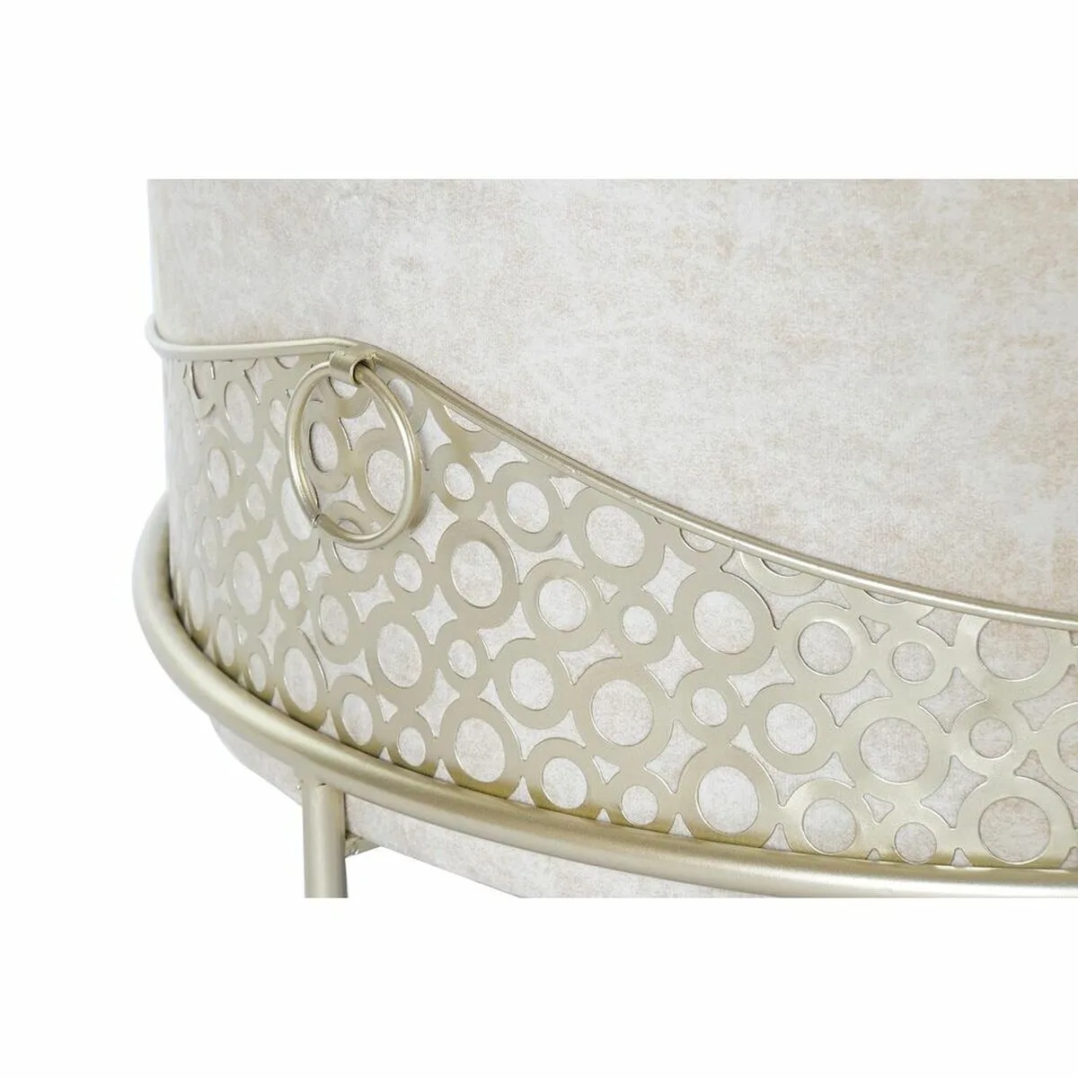 Repose pied dkd home decor beige dore metal polyester 63 x 63 x 42 cm s303358230. Diaytar a sélectionné pour vous une palette de produits allant de l'électronique grand public aux must-have de la maison
