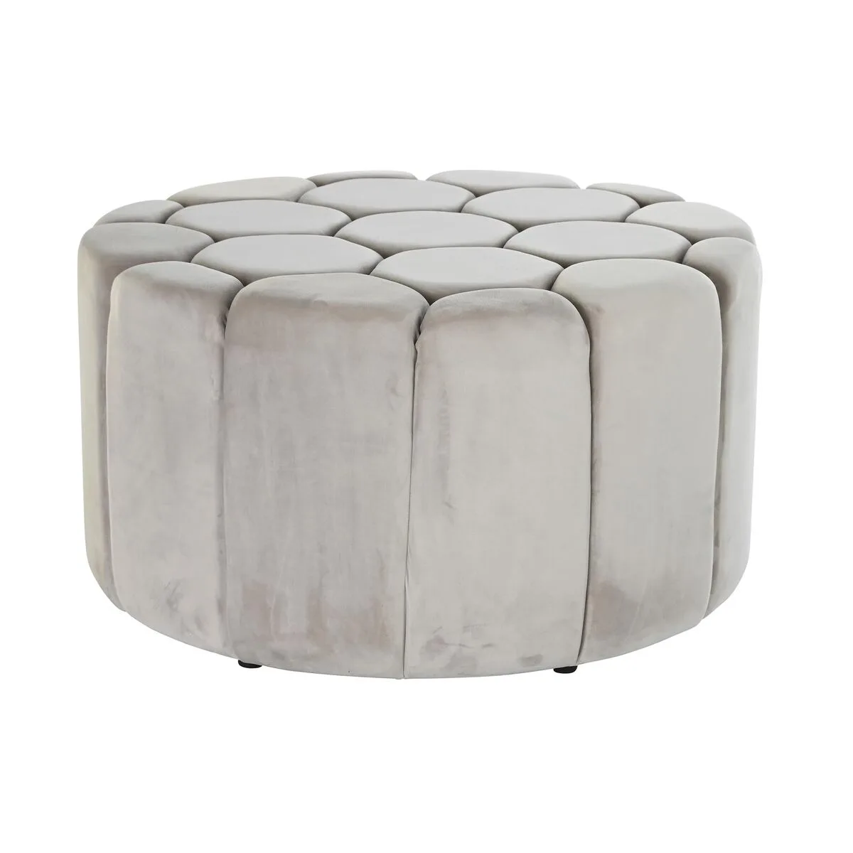 Repose pied dkd home decor beige polyester bois mdf 86 x 86 x 48 cm s303411985. Osez l'originalité avec les créations mode exclusives de Diaytar.