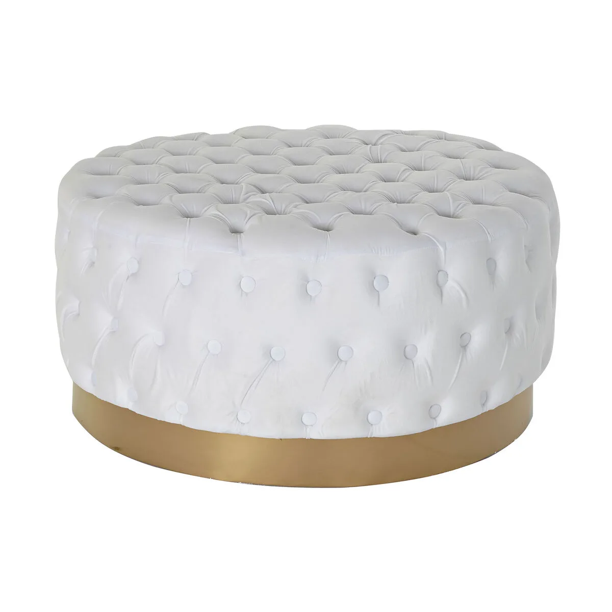 Repose pied dkd home decor blanc polyester bois mdf 78 x 78 x 40 cm s302306912. Diaytar, c'est la preuve que le génie réside dans les détails. Chaque produit a été scruté, pesé, et approuvé.