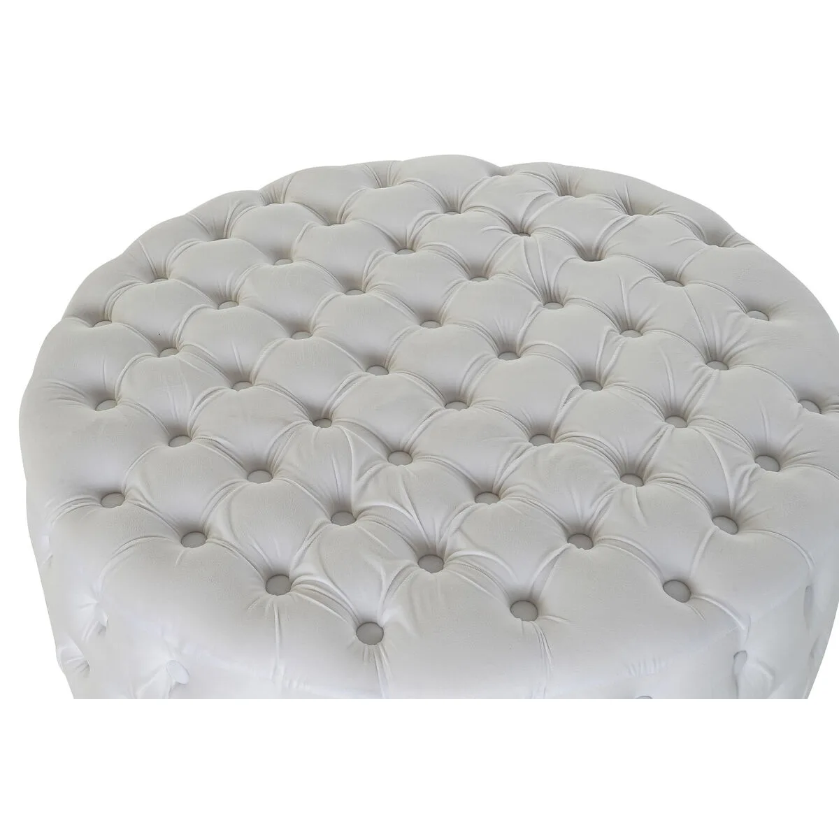 Repose pied dkd home decor blanc polyester bois mdf 78 x 78 x 40 cm s302306920. Pour ceux qui refusent de choisir entre fonctionnel et esthétique : Diaytar propose les deux dans chaque produit