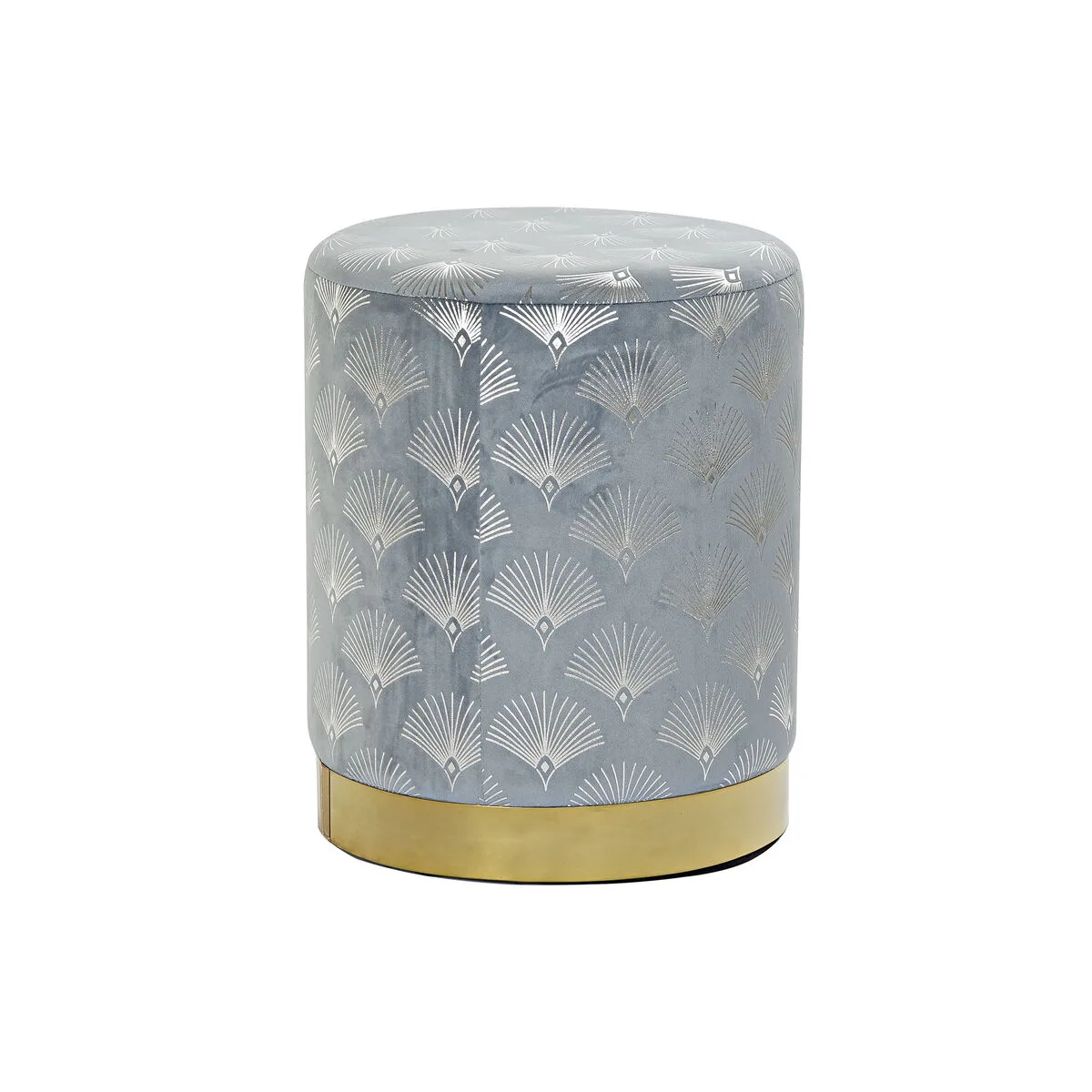 Repose pied dkd home decor bleu polyester metal dore 35 x 35 x 43 cm s302314962. Diaytar, c'est le sismographe des tendances : nous captons les vibrations du marché pour vous offrir le meilleur.