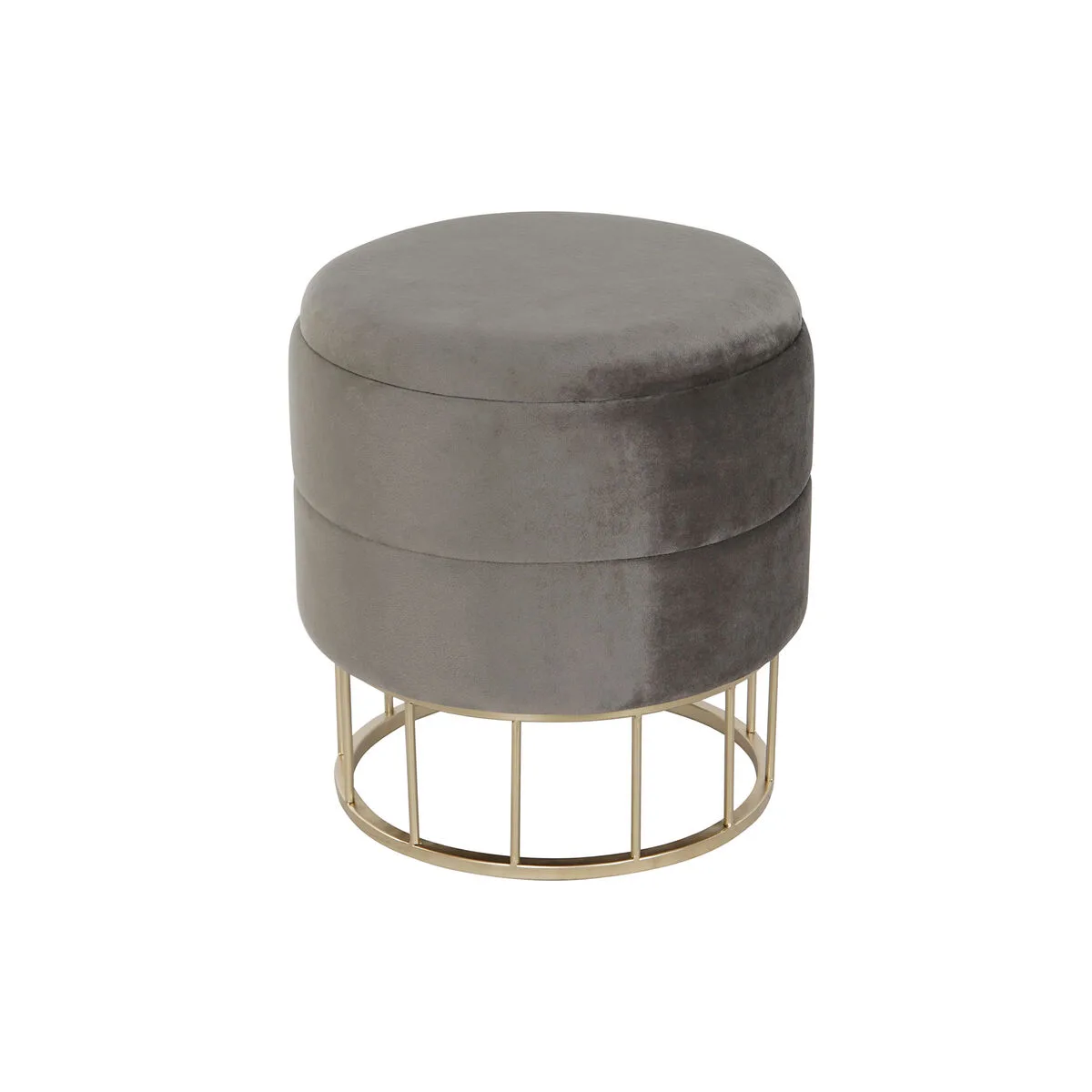 Repose pied dkd home decor dore gris fonce polyester metal 38 x 38 x 41 cm s305590330. Notre ambition chez Diaytar : être la source la plus fiable pour vos achats de produits généraux et high-tech tendance